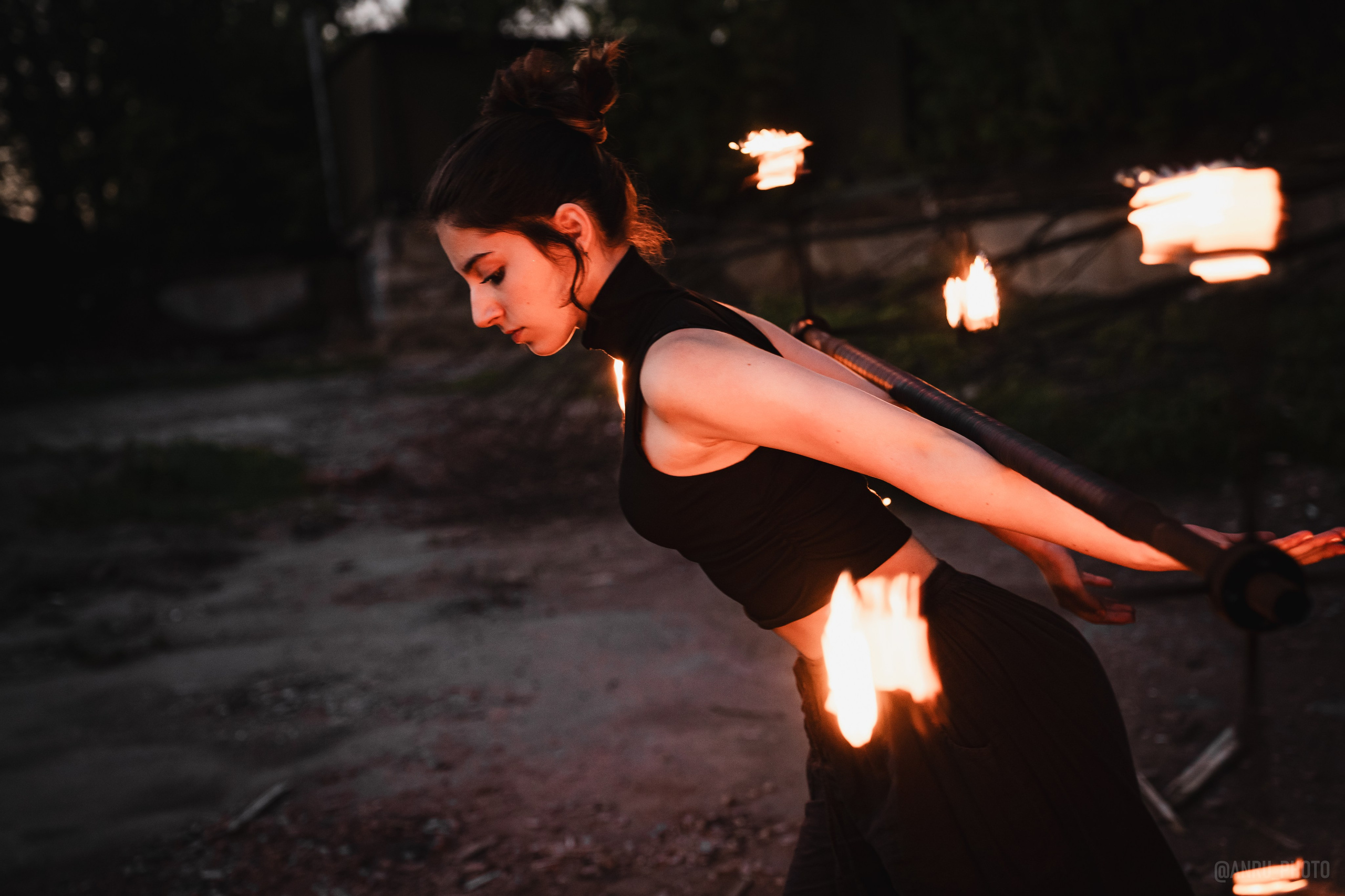 Огненная тренировка. Репортажный фотограф Анастасия Рубцова