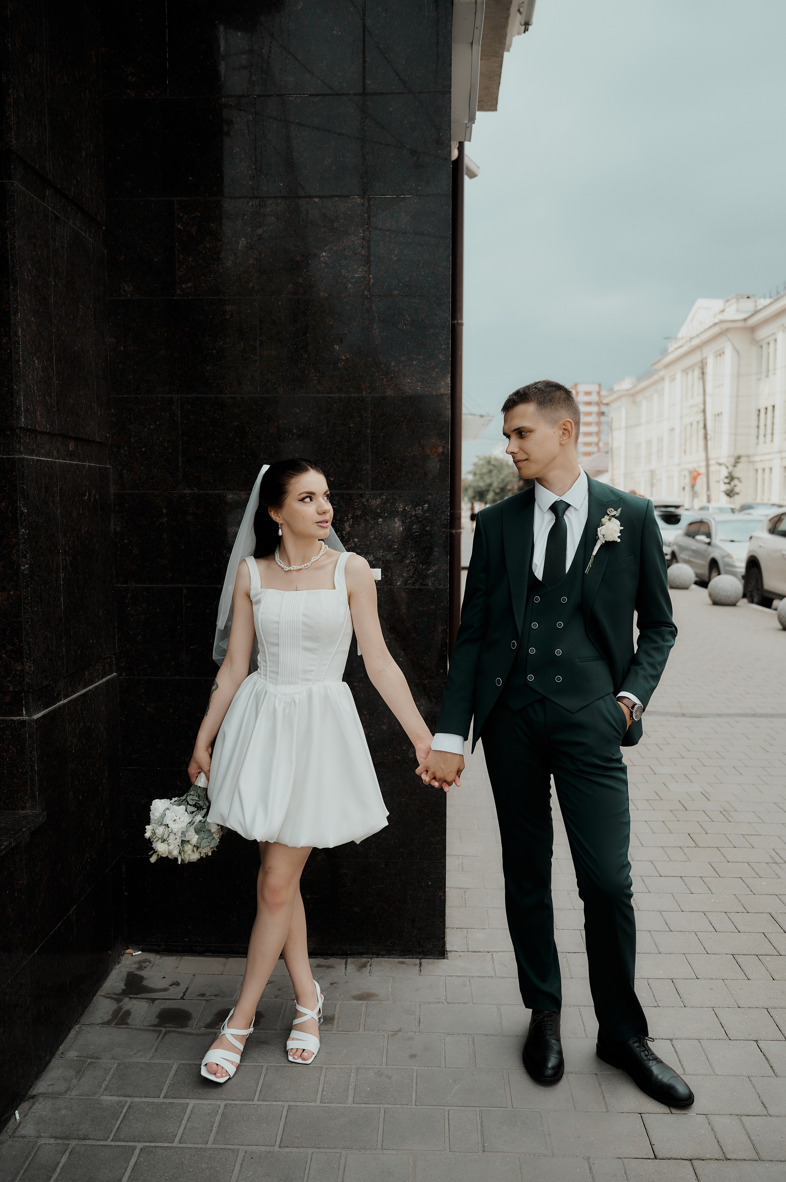 Свадебная прогулка по Туле. Свадебный фотограф в Туле Никита Беляев