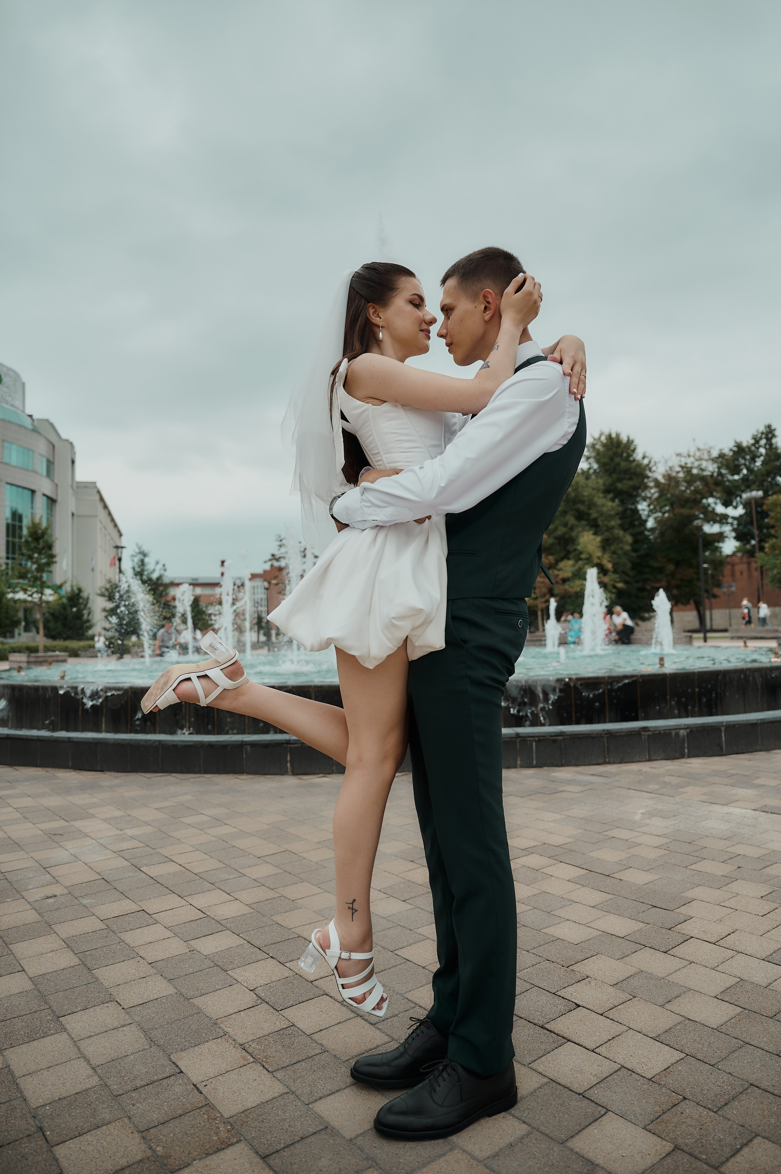 Свадебная прогулка по Туле. Свадебный фотограф в Туле Никита Беляев