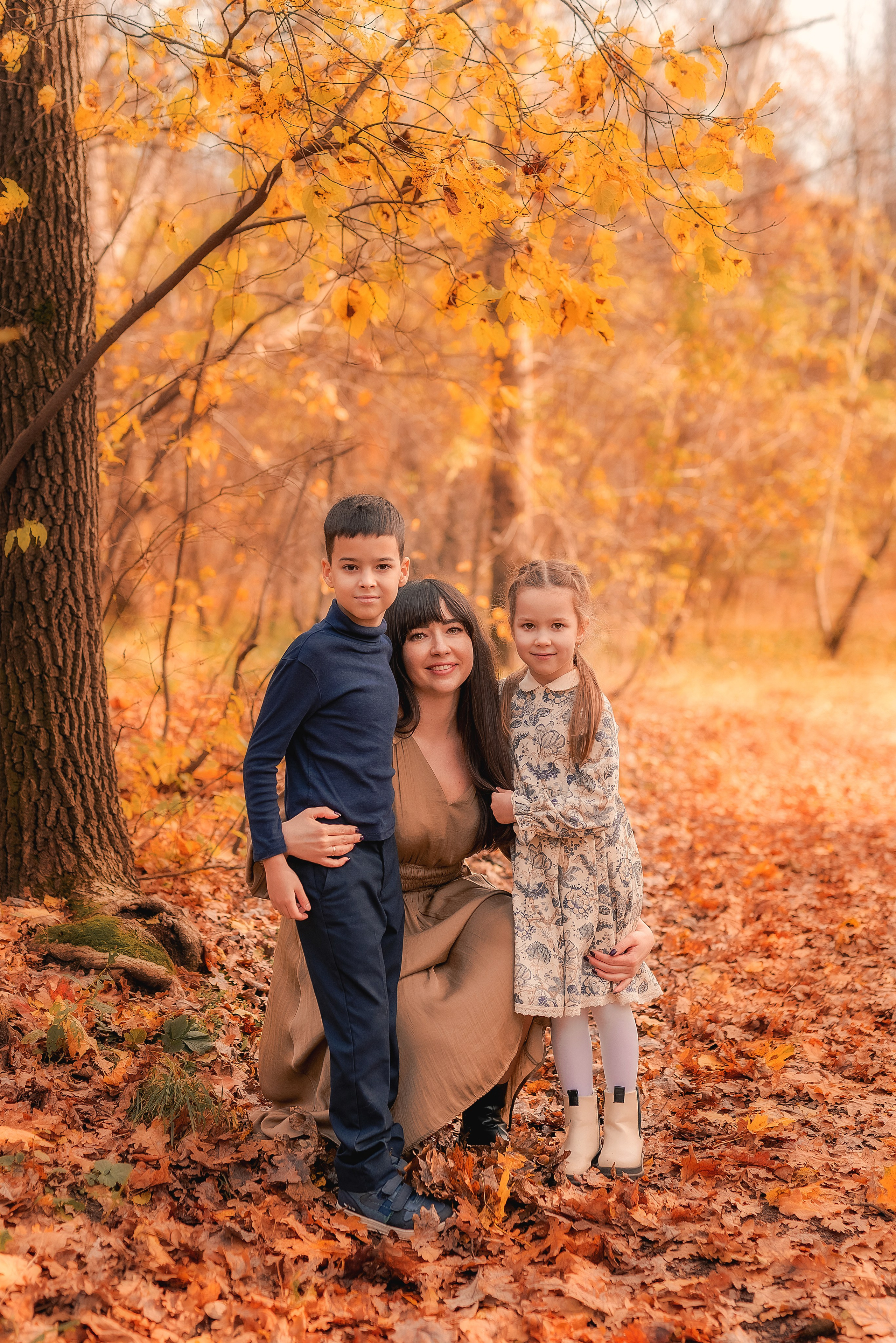 Осень в парке. Семейный, детский фотограф в Воронеже Анна Никитина