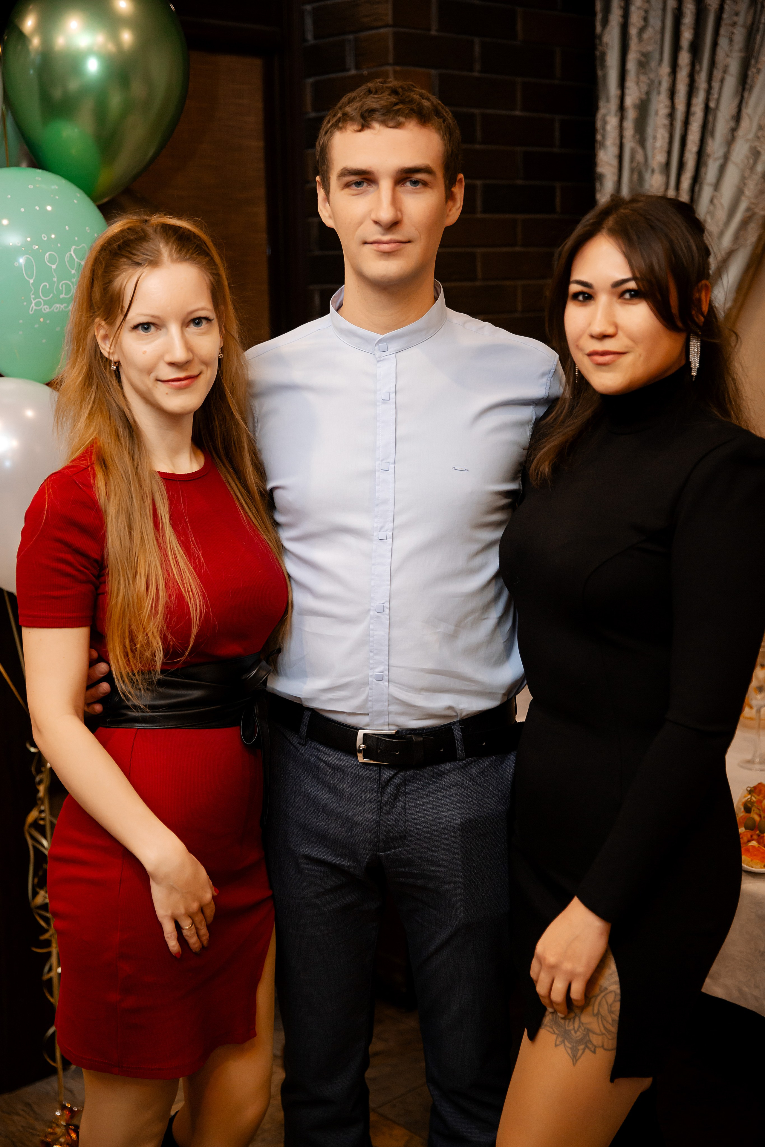 Фотосъемка юбилея в пиццерии Камин