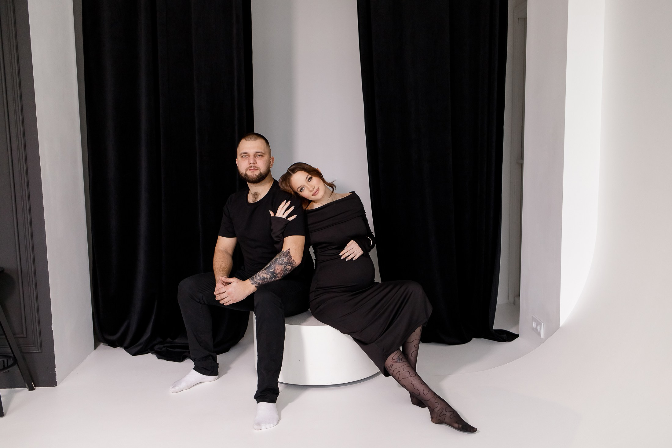 Катя и Влад. Фотограф Симонова Юлия. Пенза. Новогодняя фотосессия