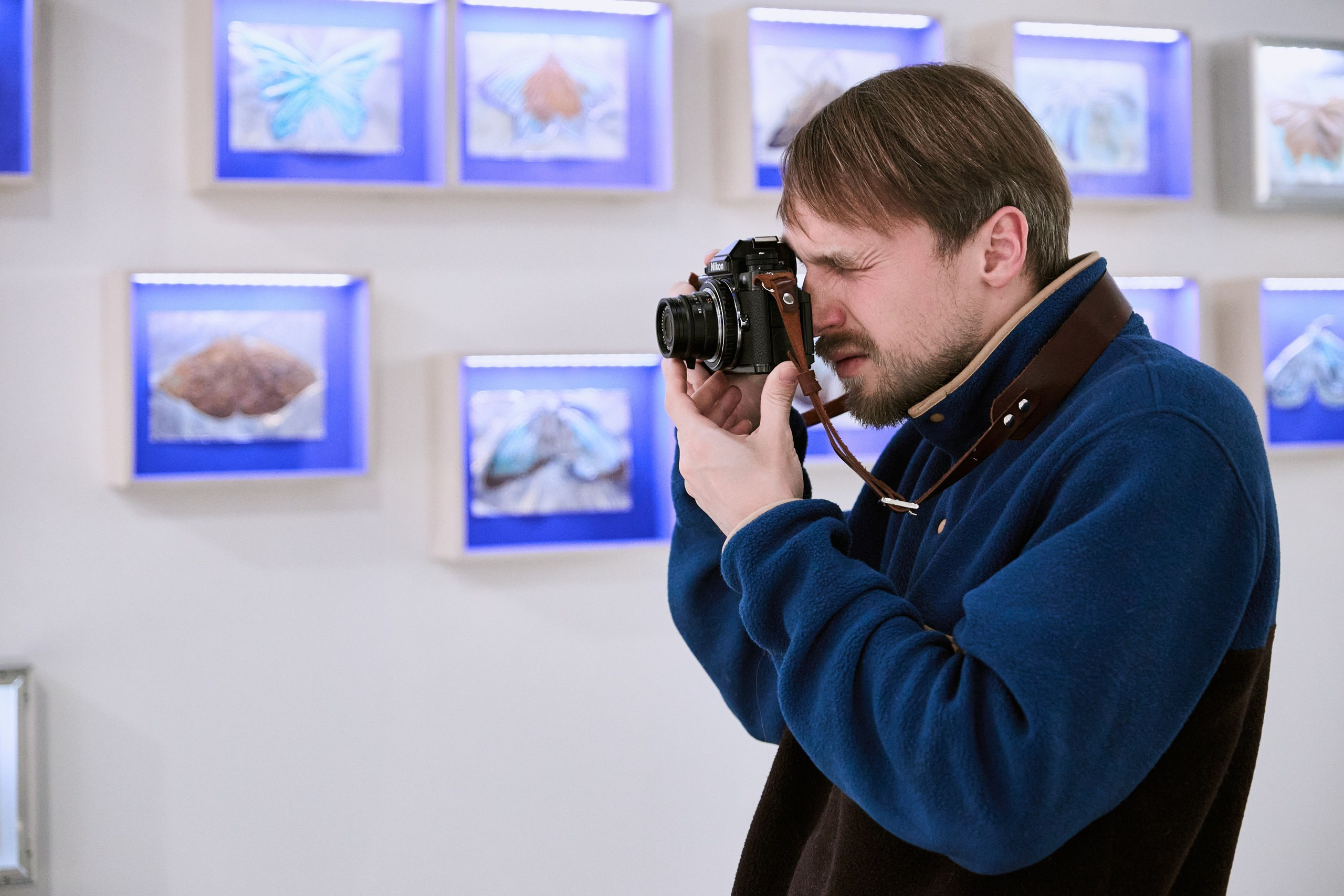 Открытие выставки «Помнить свое имя». Фотограф Диана Малышкина