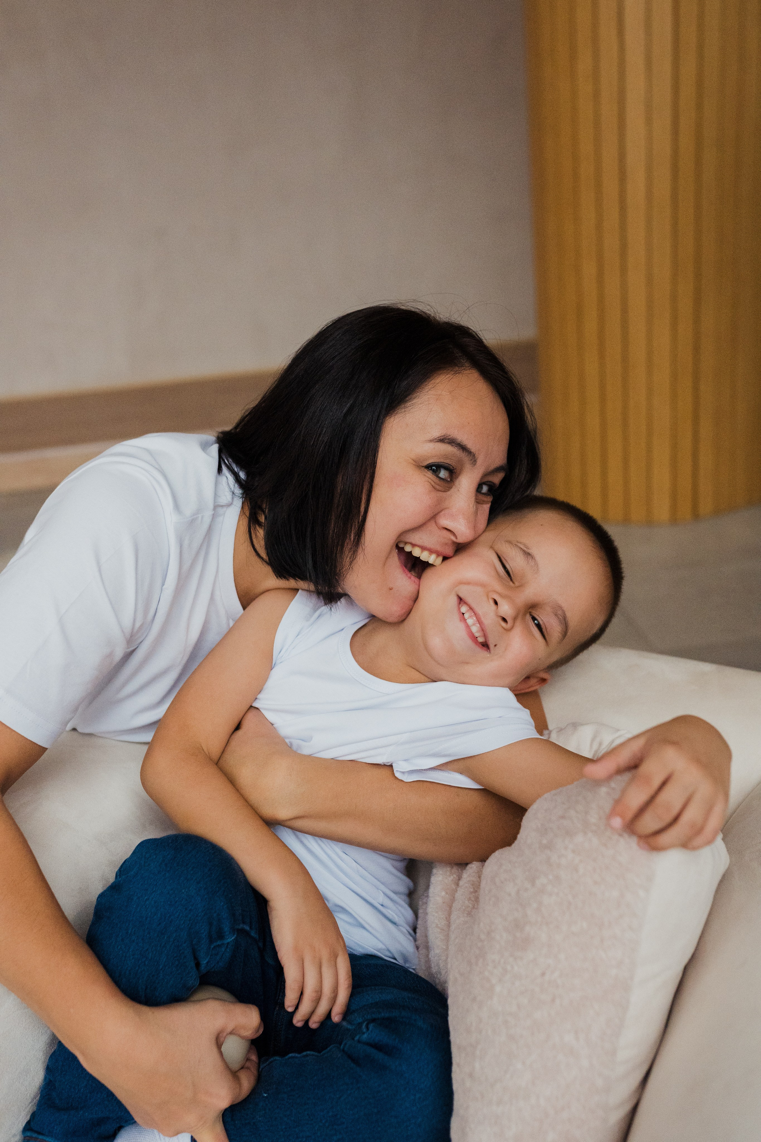 Семейная фотосессия в студии в Москве, семейный фотограф Анна Полушина. Свадебный фотограф в Москве Анна Полушина