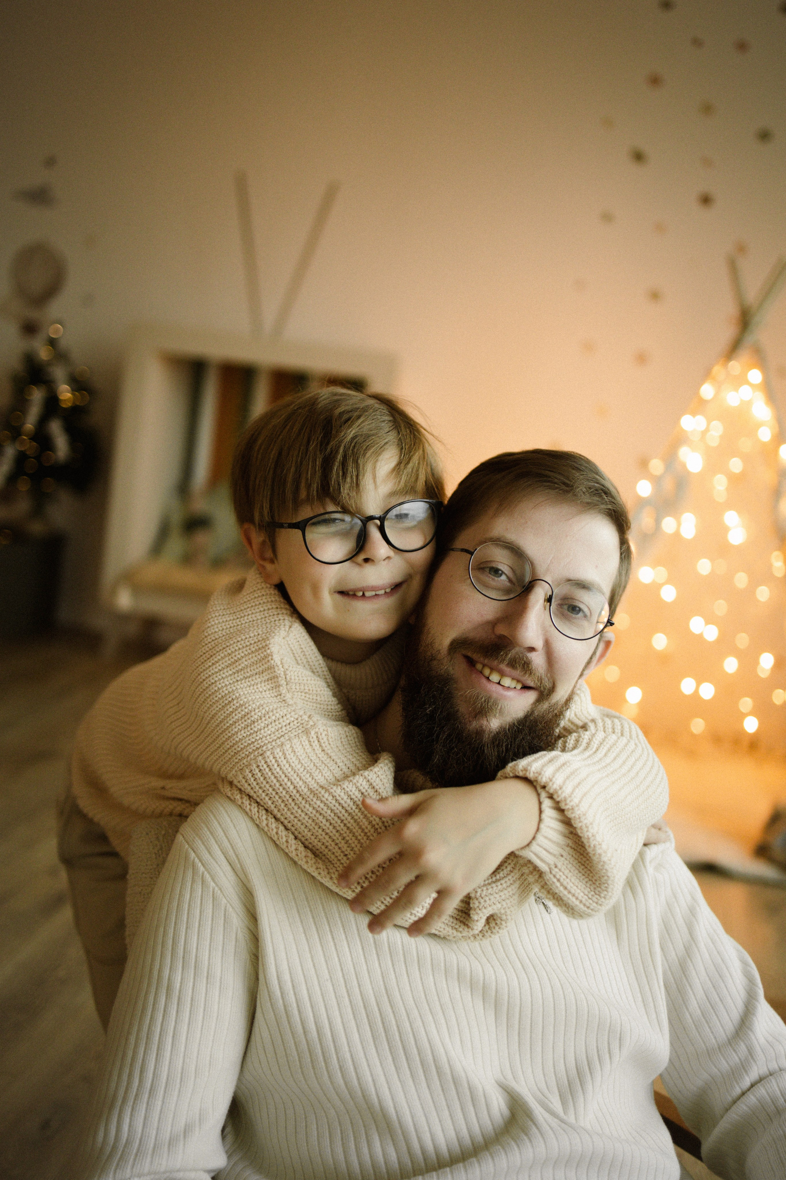 Новогодняя фотосъемка в студии. Семейный видеограф в Москве Элина Ладова