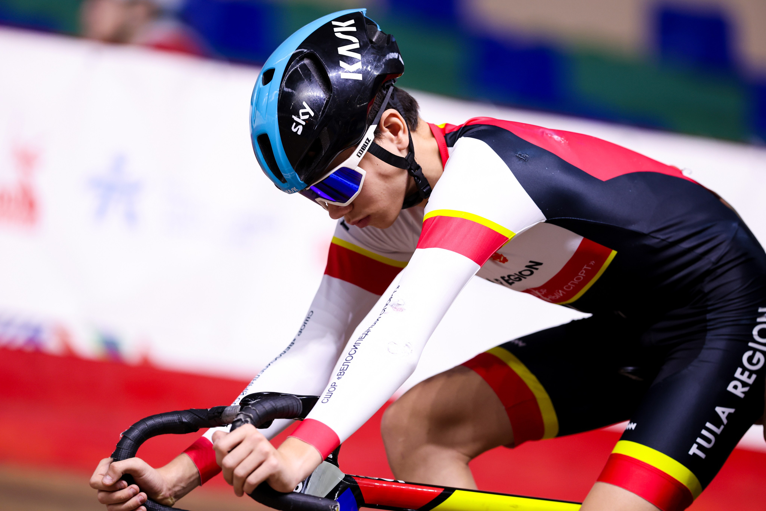 Первенство России по велосипедному спорту «трек» 16.10.2025. Спортивный и репортажный фотограф Антон Тереханов