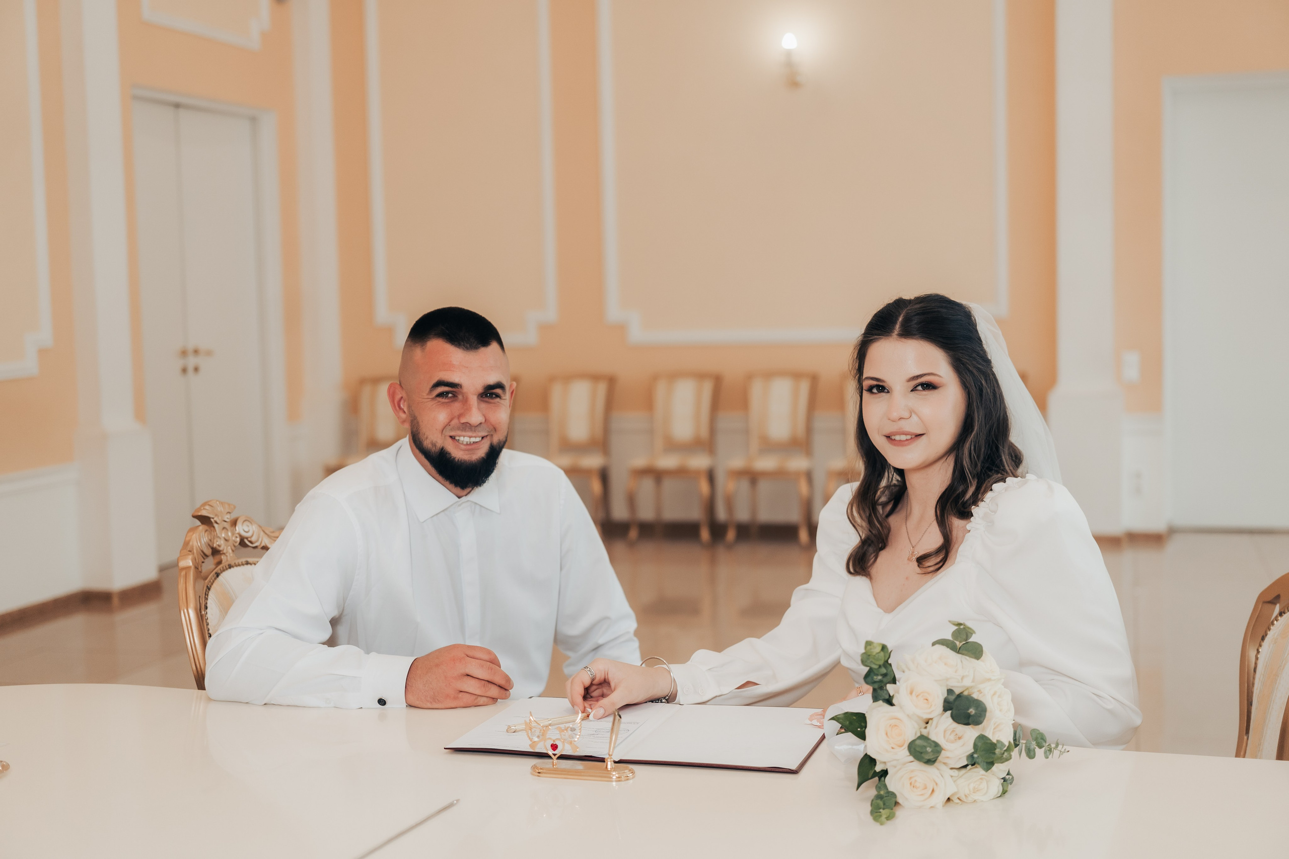 Сергей и Далина (ЗАГС). Свадебный фотограф в Можайске и Москве