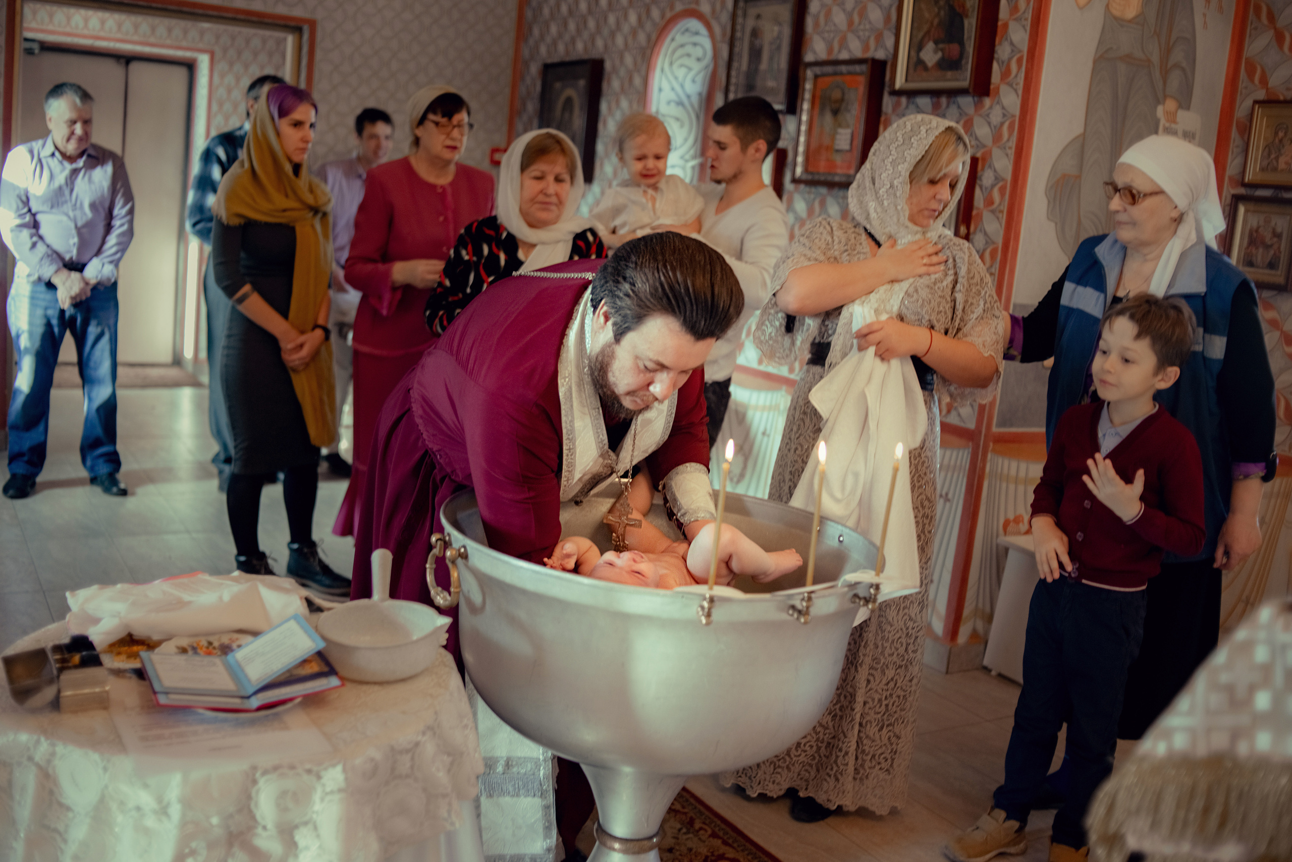 Крещение/Венчание. Фото и видеосъемка