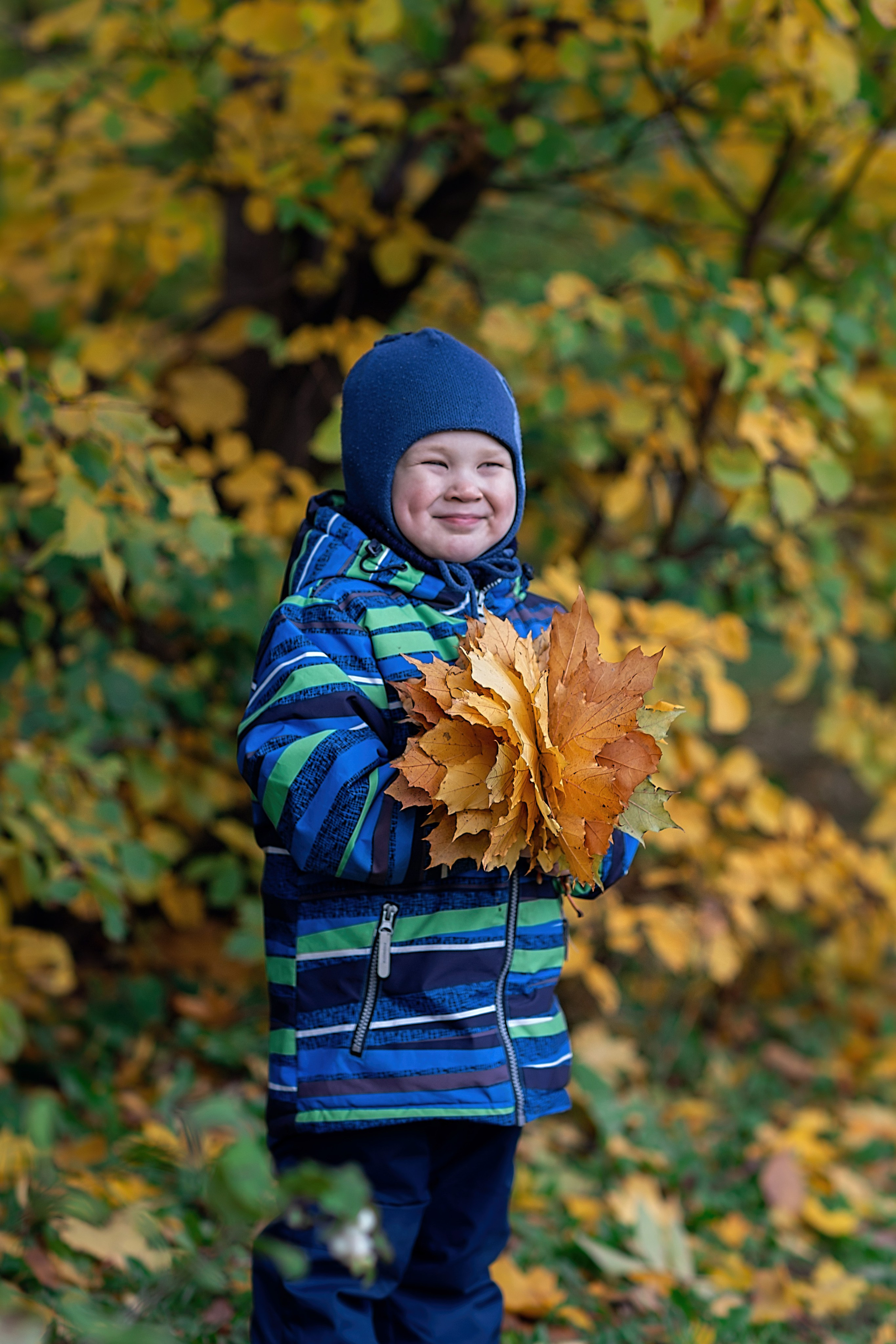 Осенняя прогулка_2024 + печать. Семейный фотограф в Санкт-Петербурге
