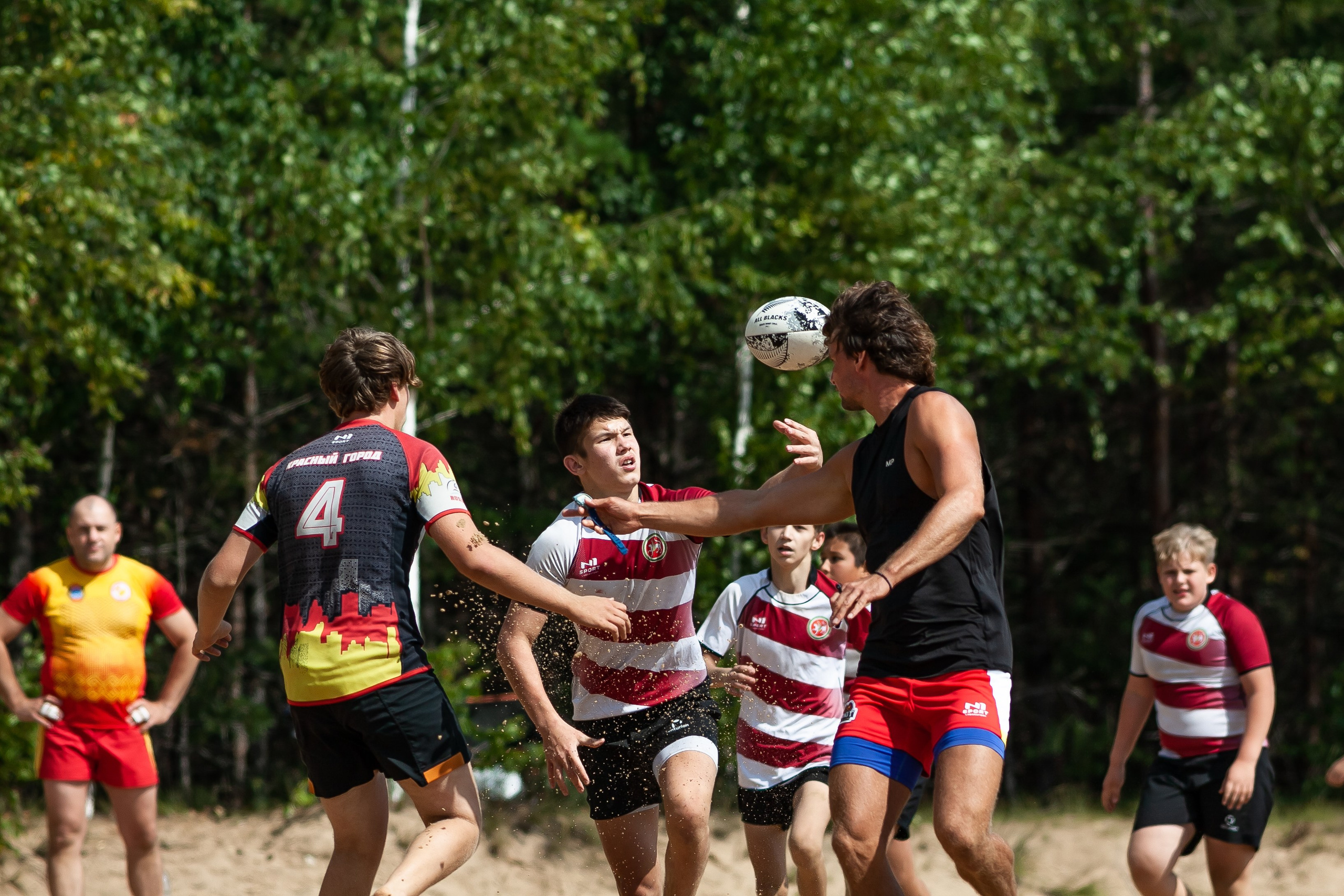 «Кубок «Молота» по пляжному Регби. Фотография