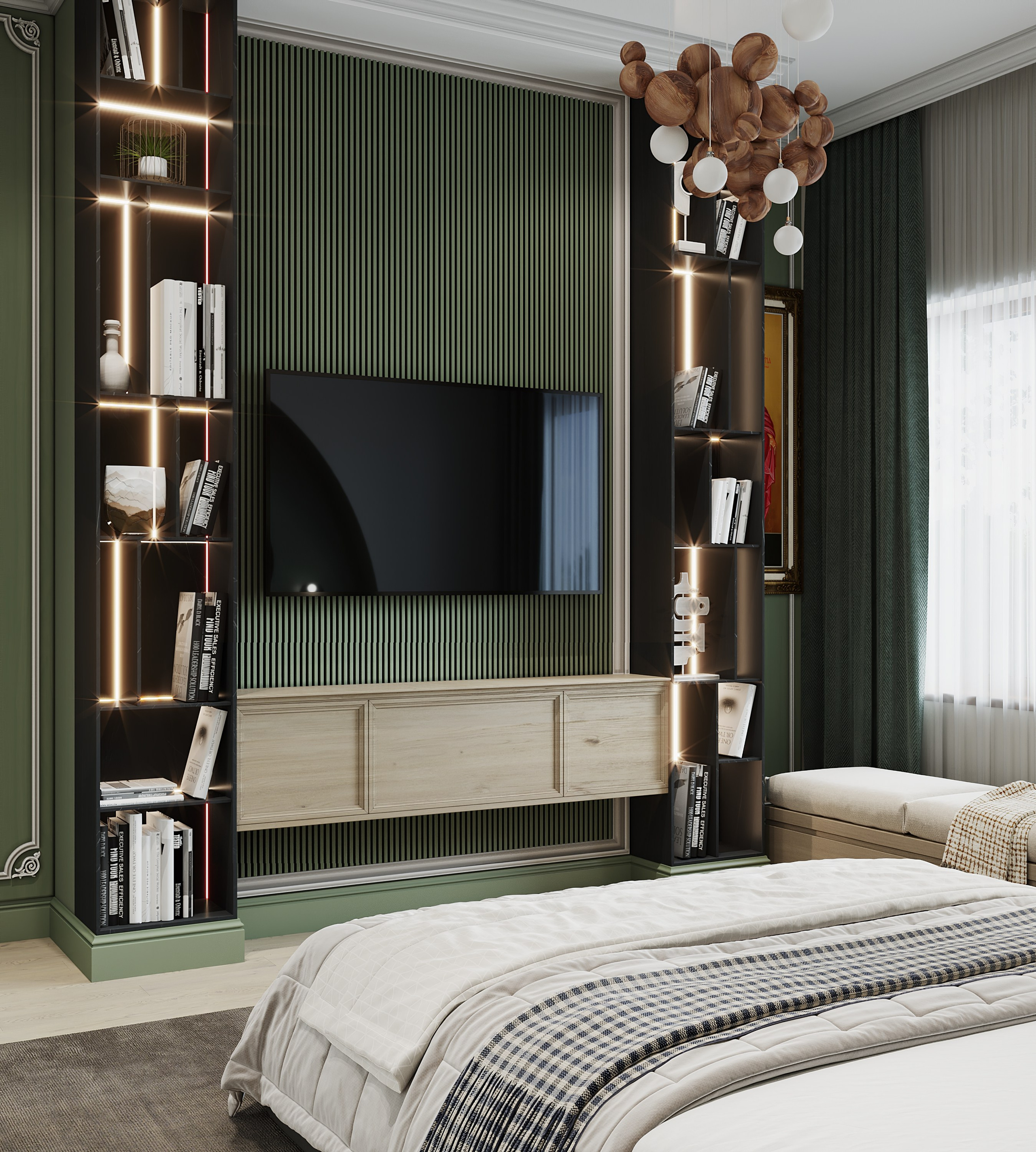 Дом, Красногорск. Modern Muf студия дизайна интерьера