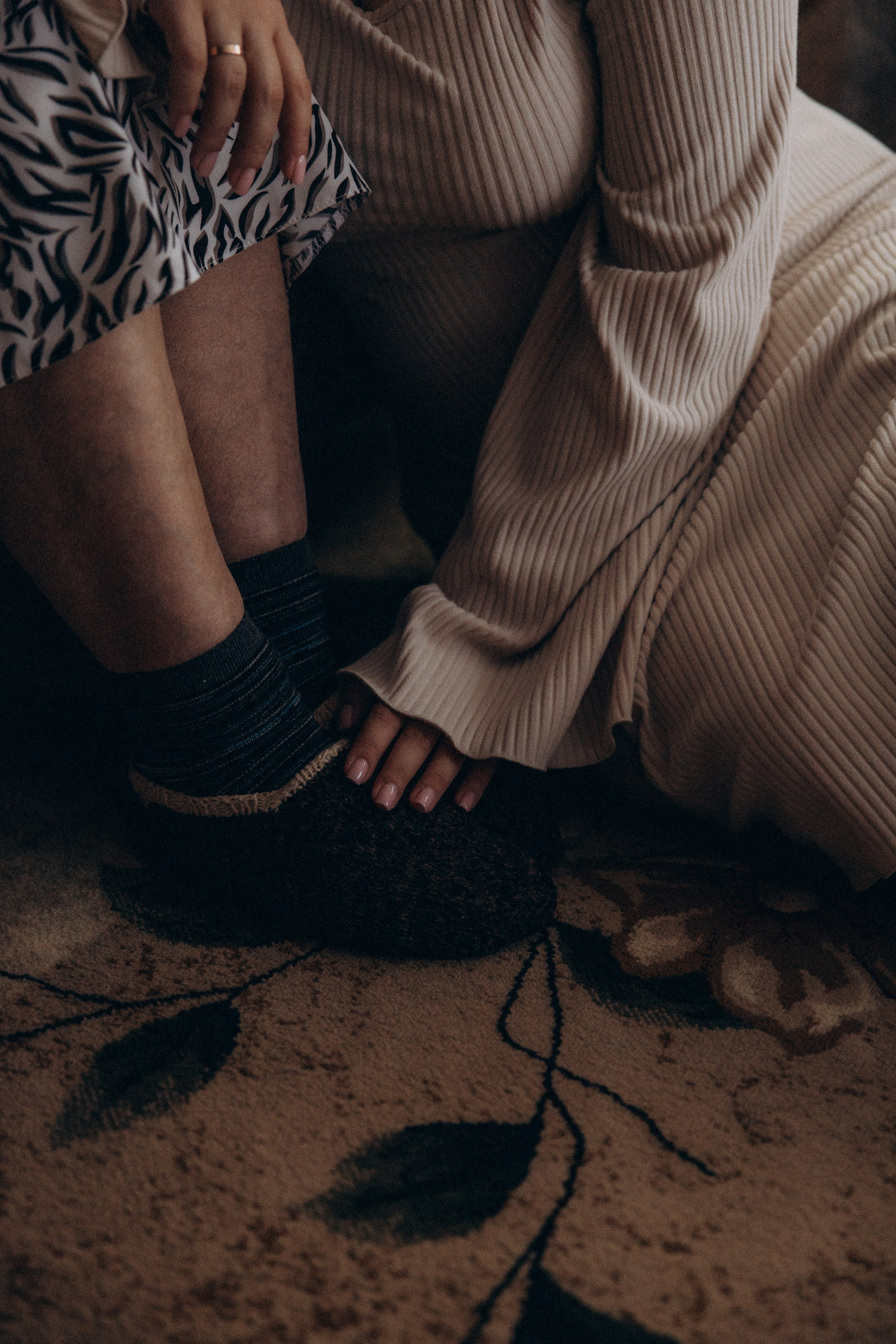 Аня и бабушка. Семейный фотограф Губкин/Старый Оскол