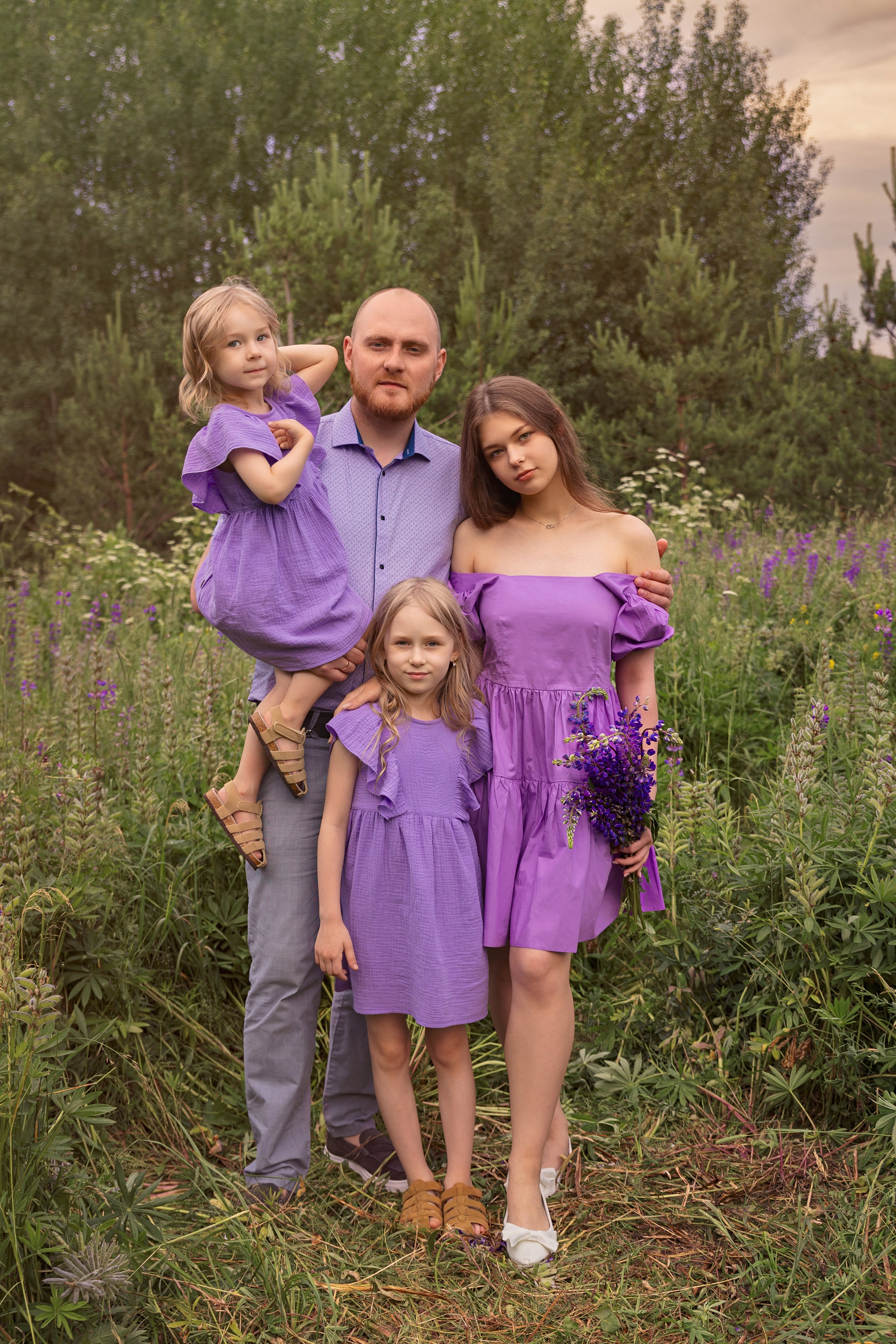 Летняя семейная фотосессия в парке. Трубинова Екатерина | Семейный фотограф | Москва