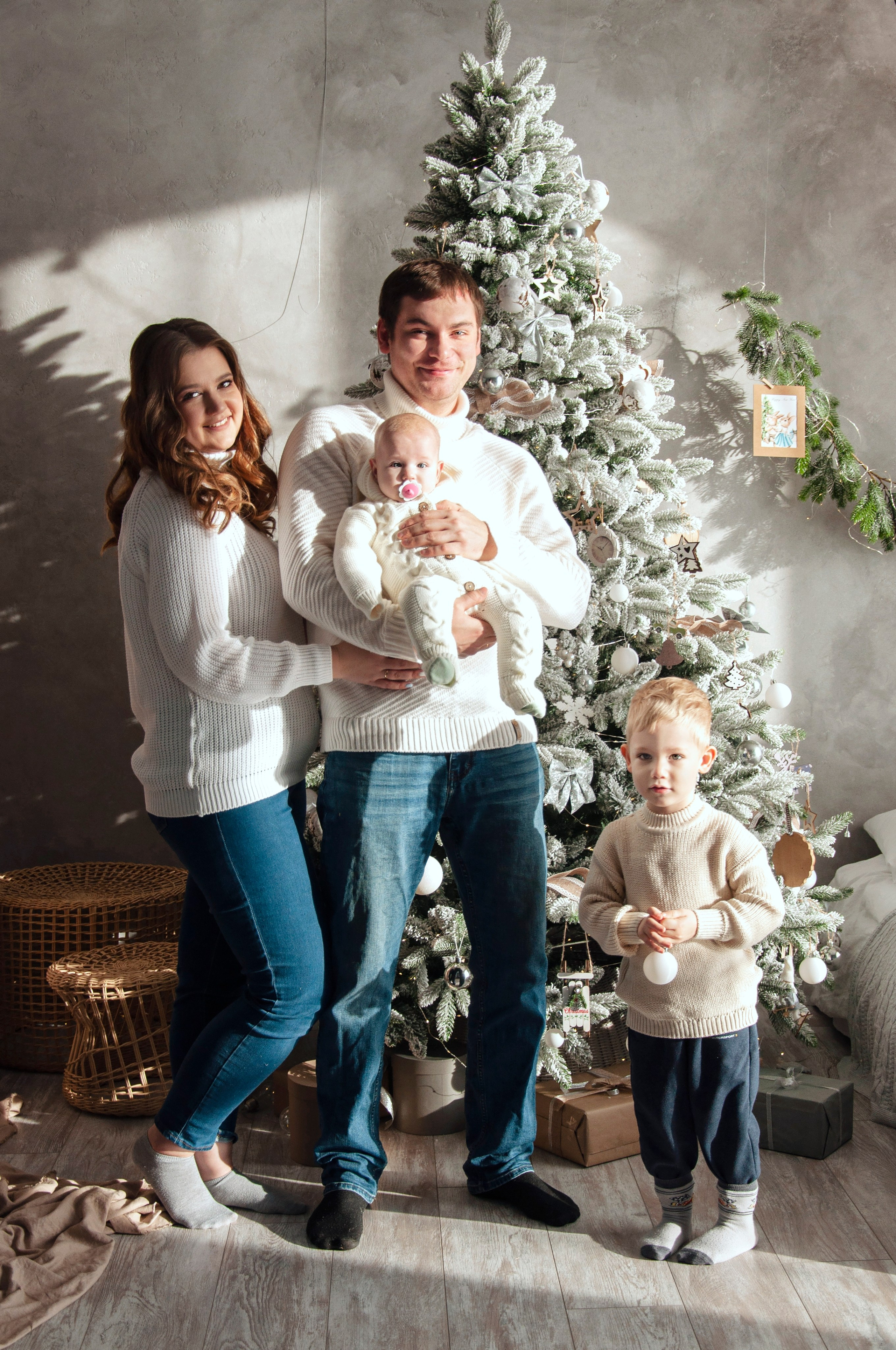 Семейная в студии. Семейный и свадебный фотограф Галина Абакумова, фотосессии в Белгороде