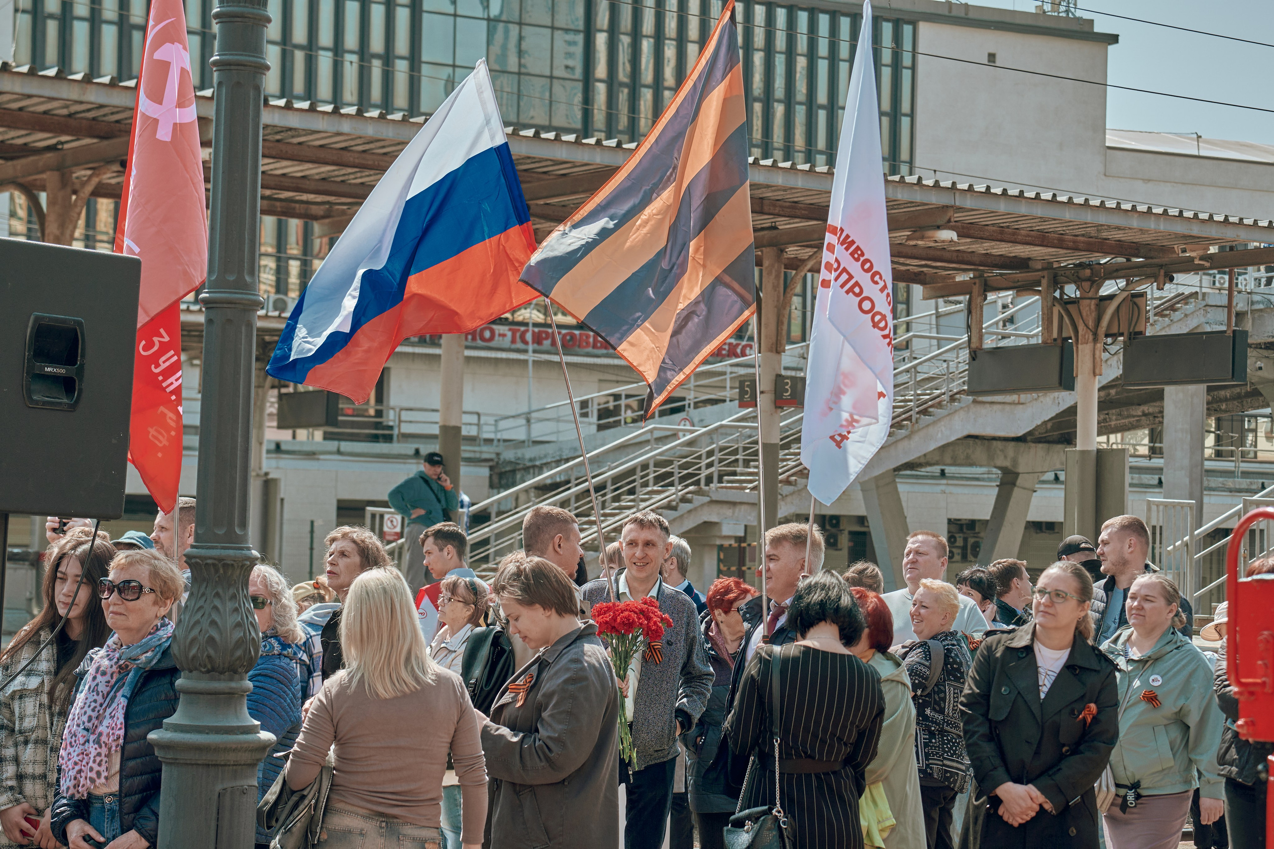 Поезд Победы!. Фотограф во Владивостоке