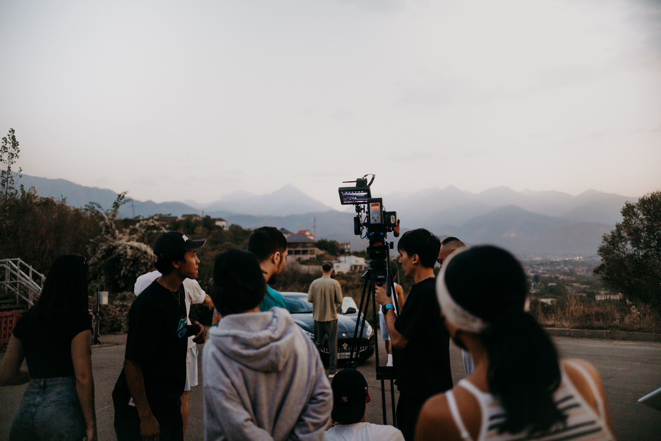 Бэкстейдж съемок клипа