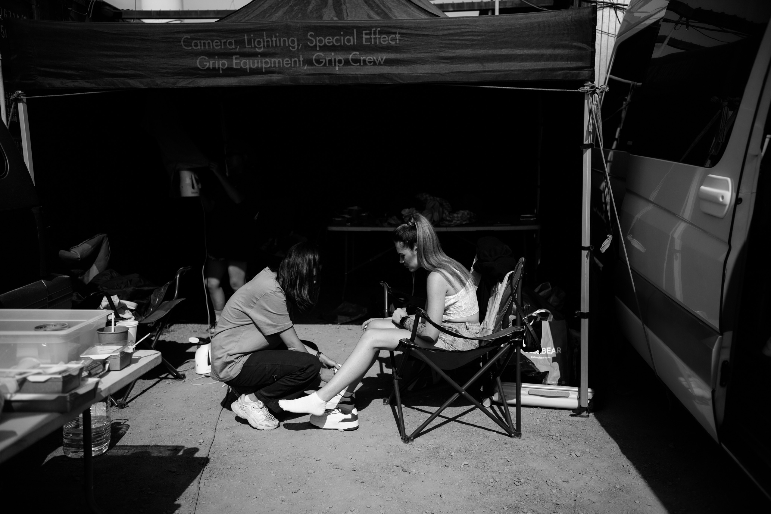 Бэкстейдж съемок клипа