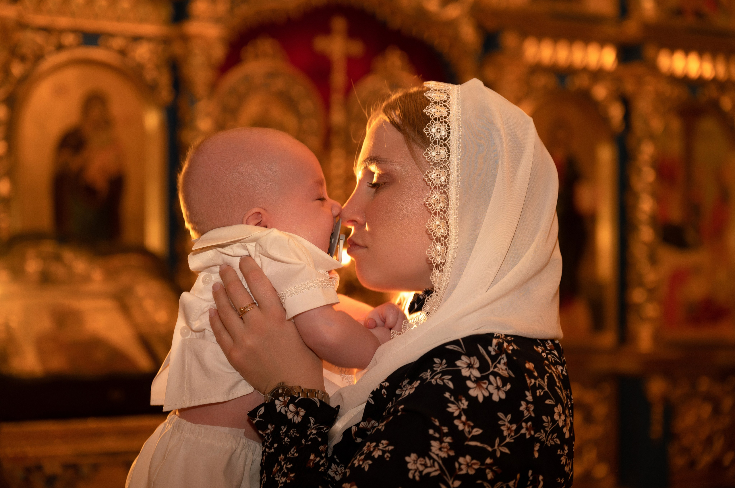 Таинство крещения. Свадебный видеограф в Москве Никонова Анна