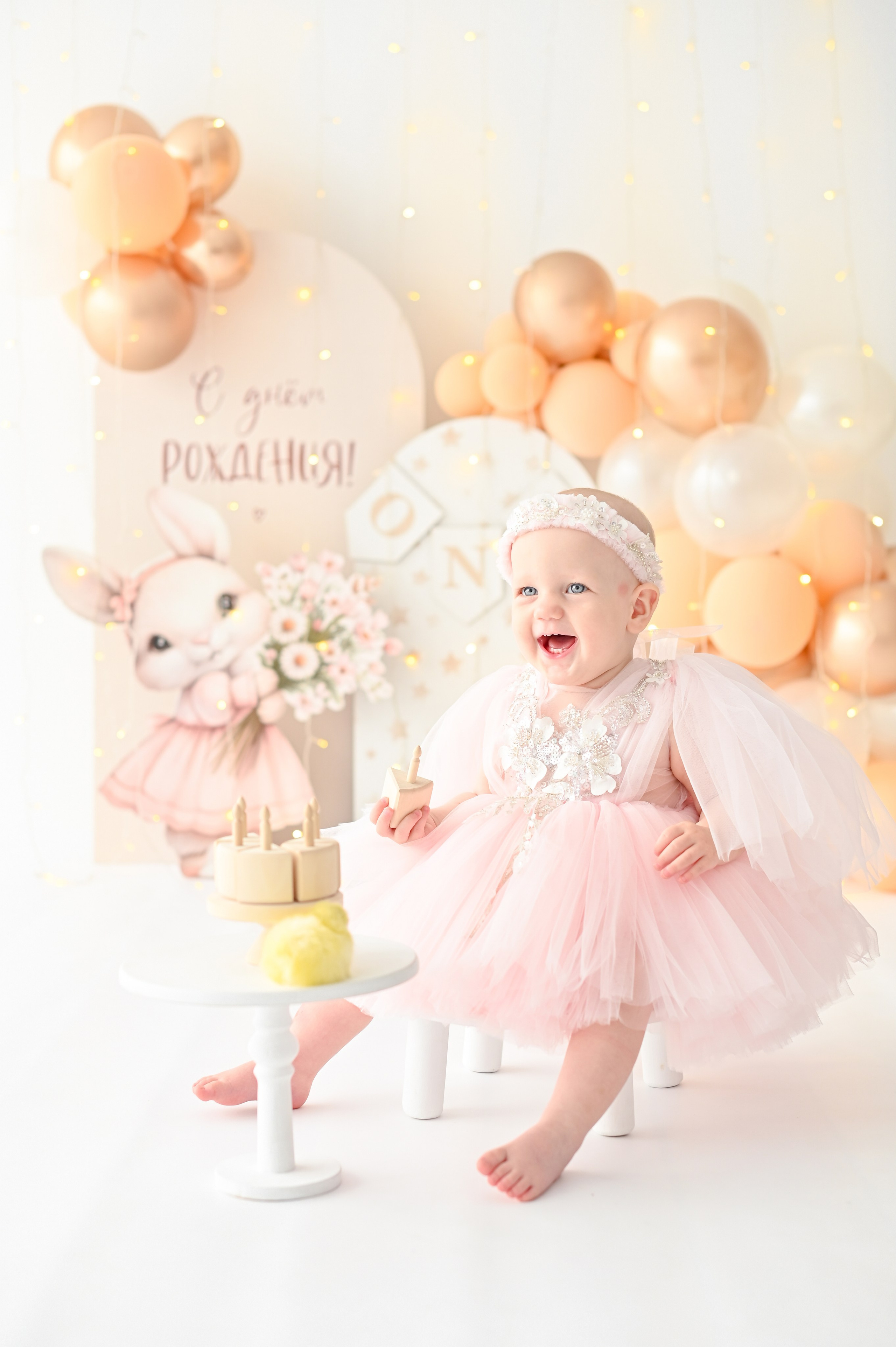 « Годик Девочки ». Фотограф новорожденных во Владивостоке Панова Татьяна