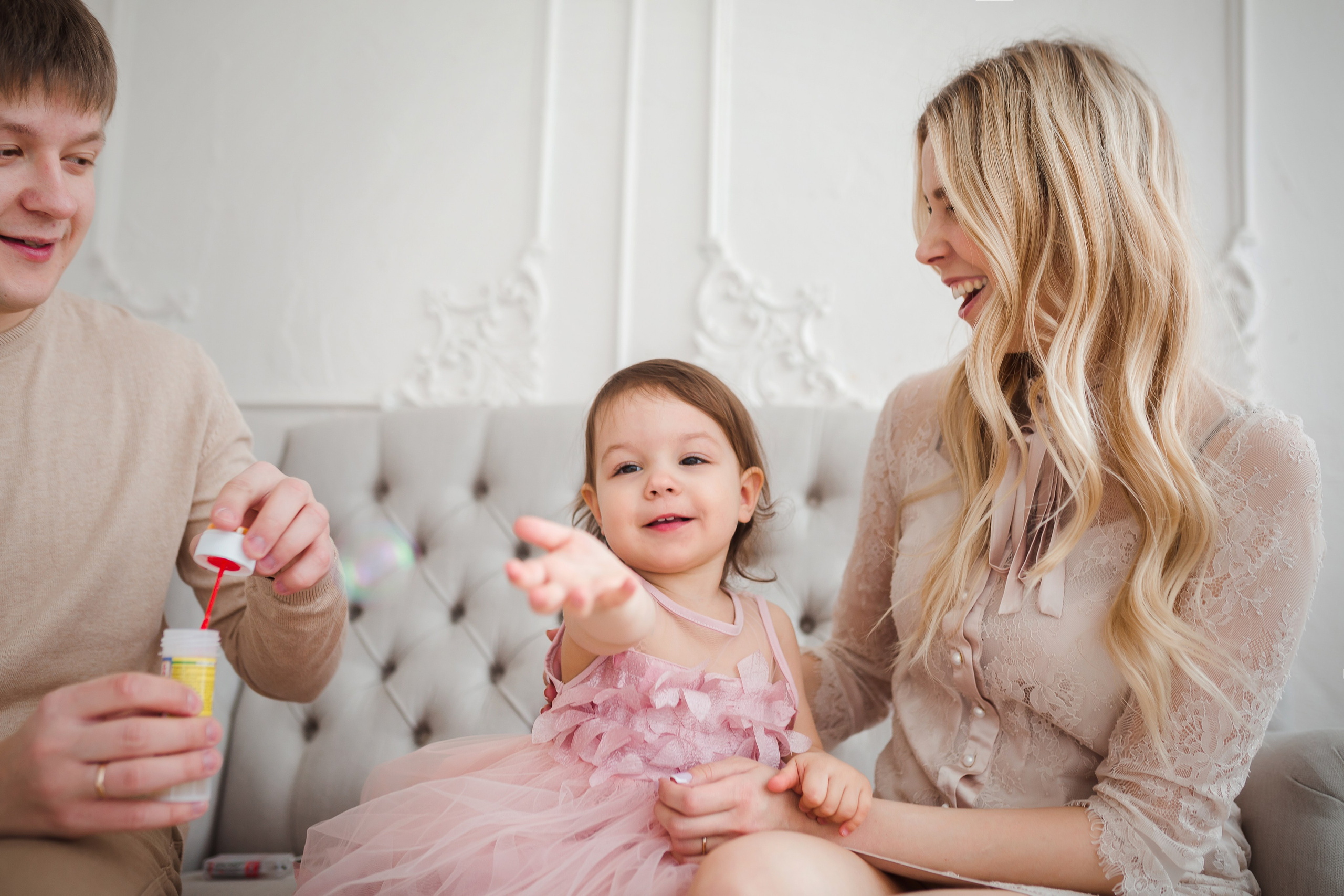 Сашеньке 2 года. Фотограф на Крещение, семейный фотограф в Москве