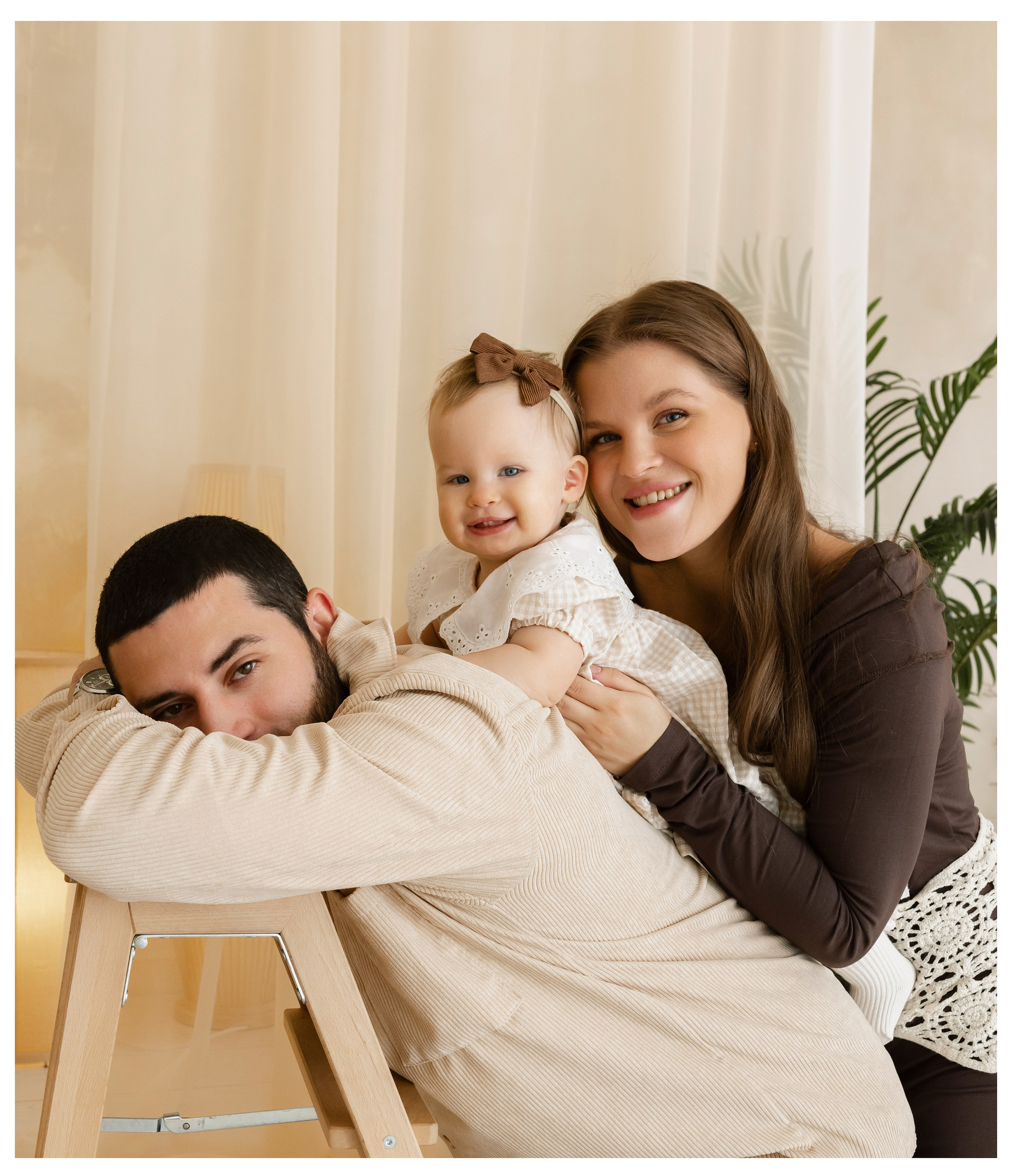 Алина с семьёй. Фотограф Лесозаводск/Хабаровск