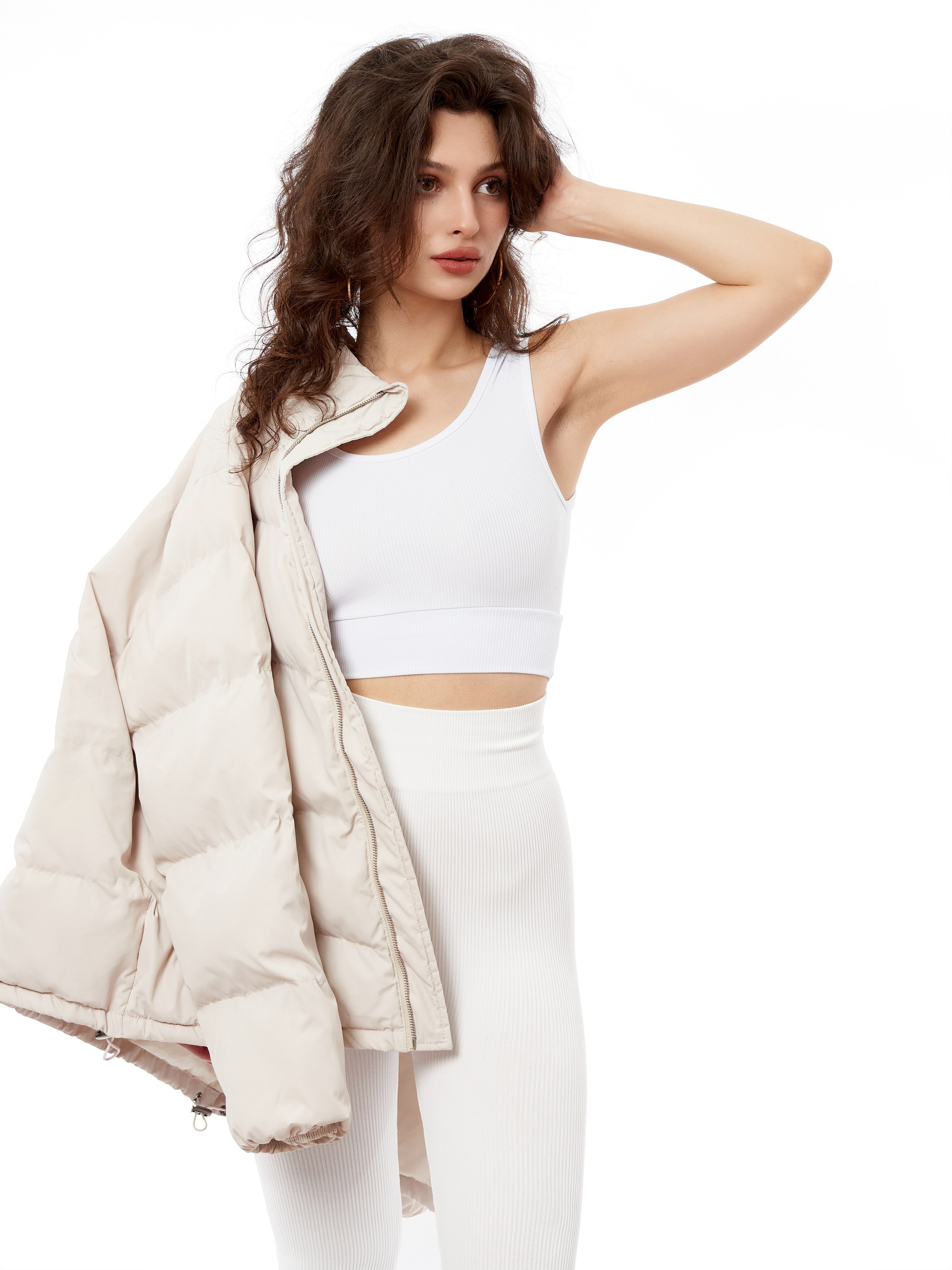 Комплекты Топ+велосипедки+лосины. Каталожный предметный фотограф