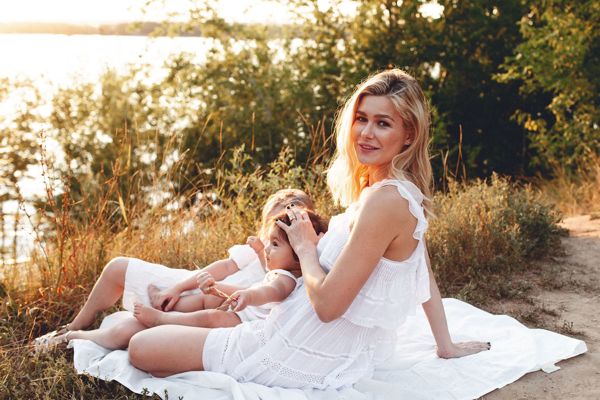 Янтарный свет в Загородном парке. Детский фотограф в Самаре