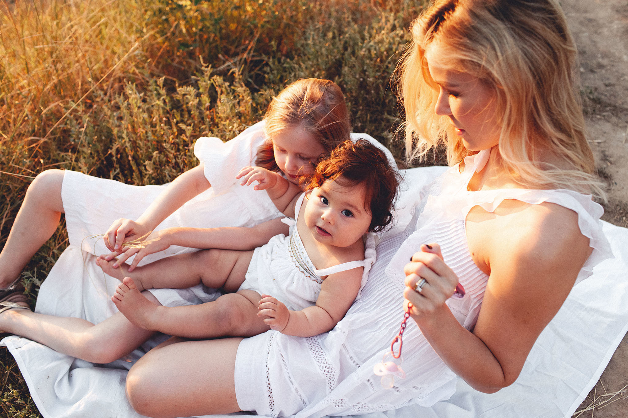 Янтарный свет в Загородном парке. Детский фотограф в Самаре