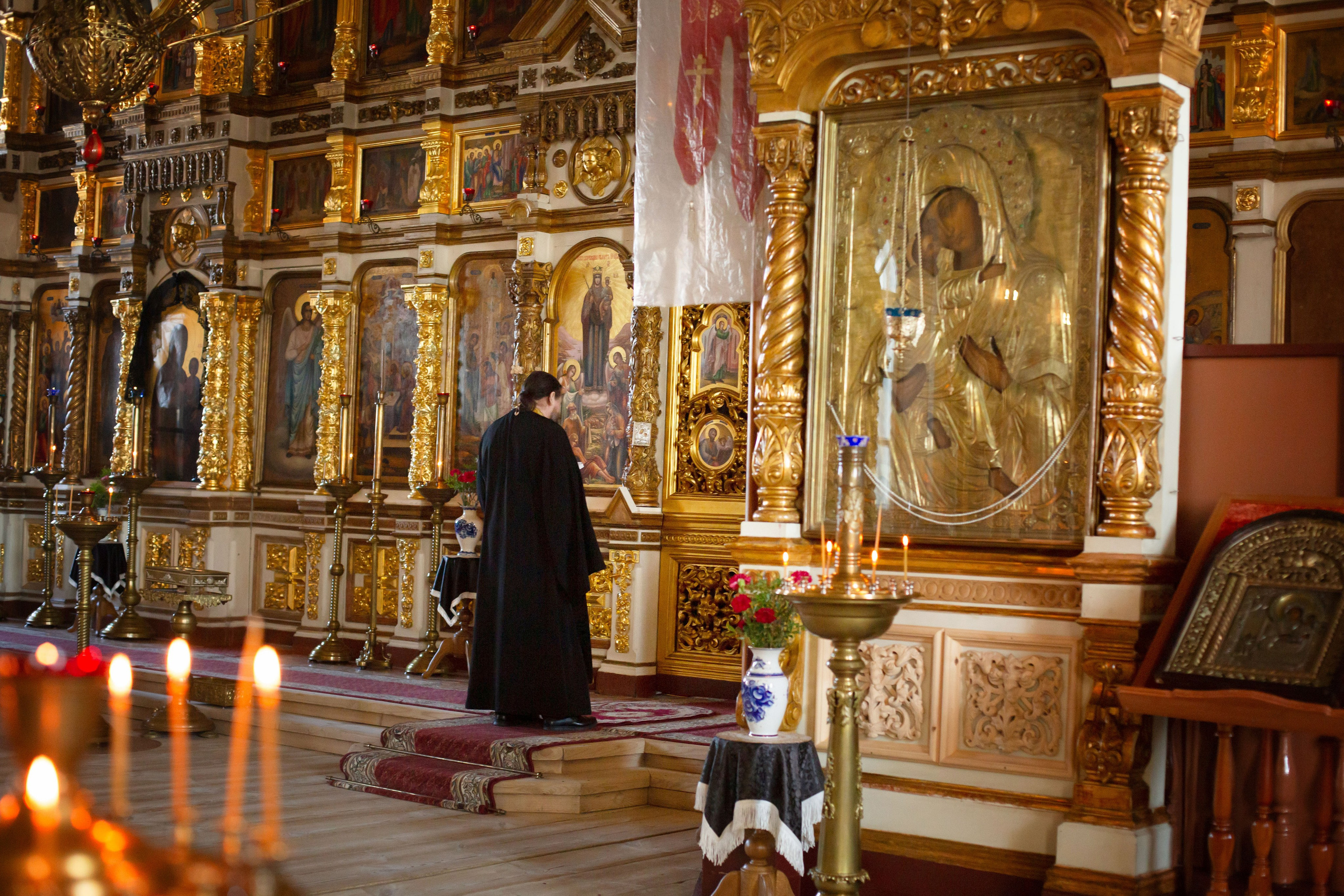 Великий канон свт. Андрея Критского Воскресенский храм с Ашитково. Семейный и детский фотограф Анна Петракова