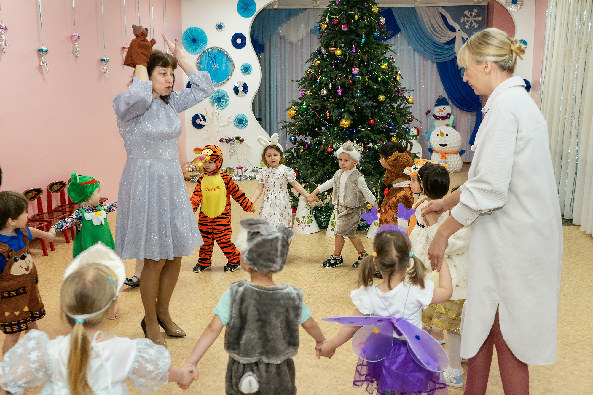 Новогодний утренник, малыши. Семейный и детский фотограф во Владивостоке Мария Гой