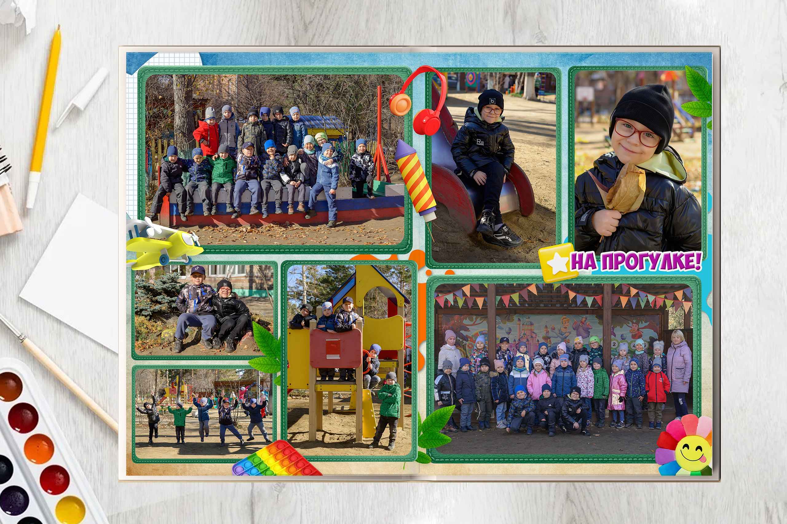 Дизайн для детского сада. Выпускные книги Анапа Новороссийск Краснодар