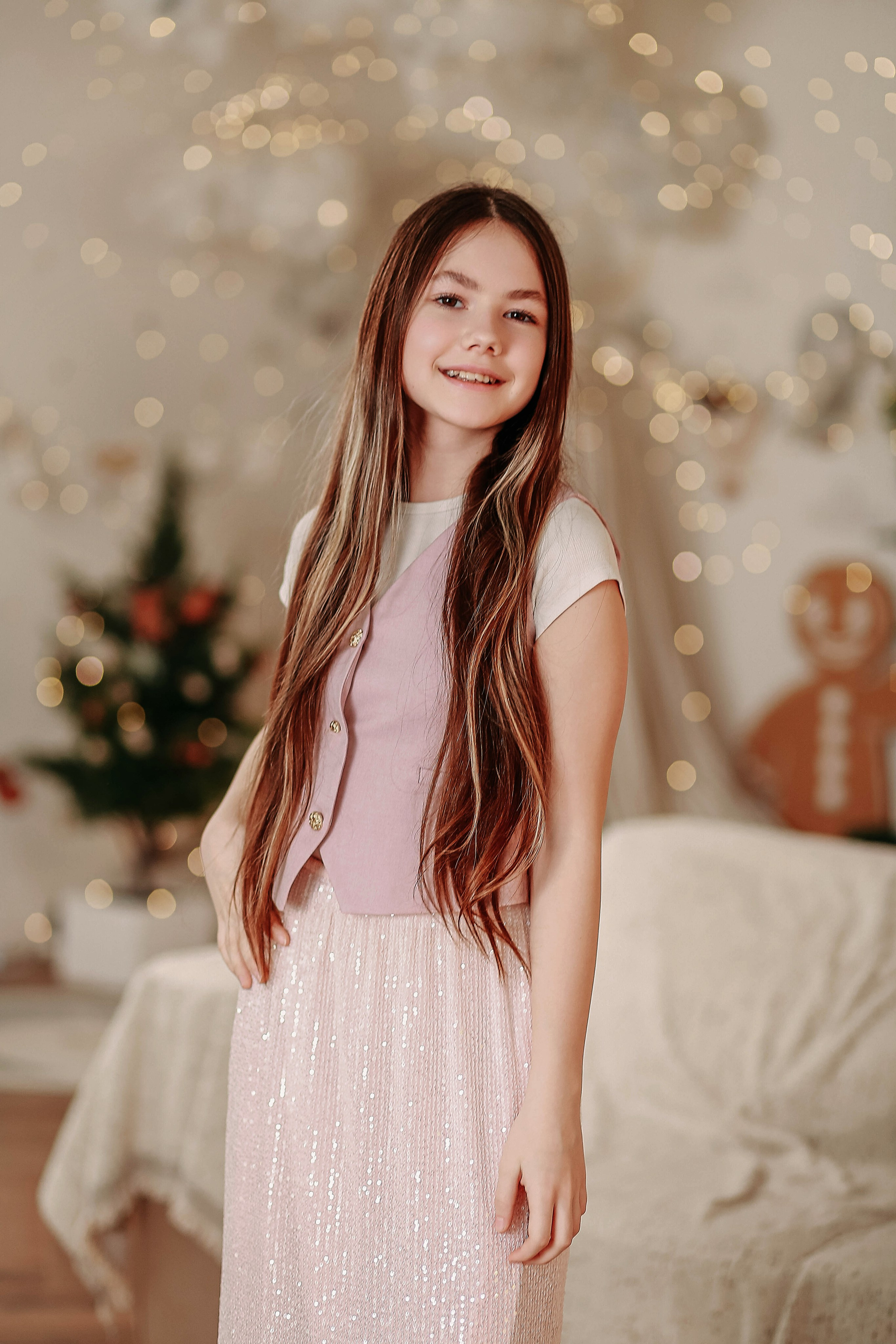 Семейная новогодняя фотосессия. Студия Сканди. Иванова Ирина Свадебный и семейный фотограф г. Уфа