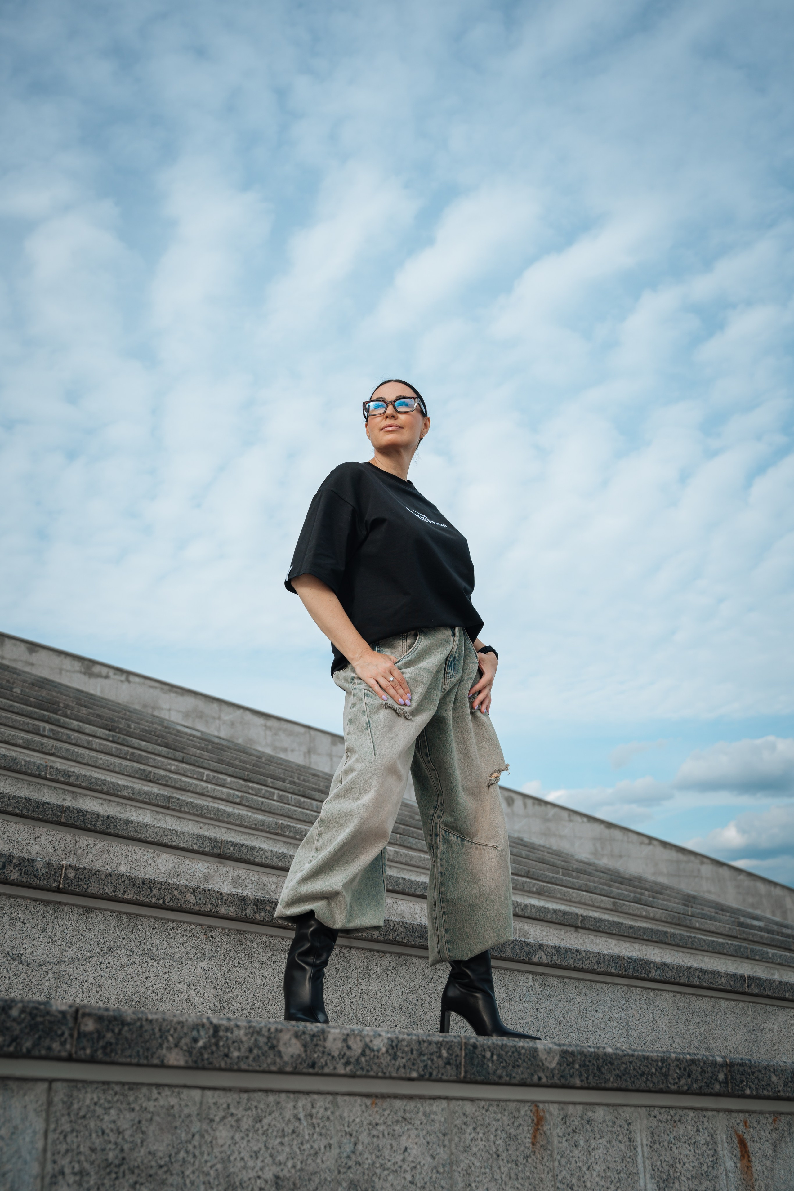 Елена. Лахта центр. Портретный фотограф в Санкт-Петербурге Дмитриева Наталия