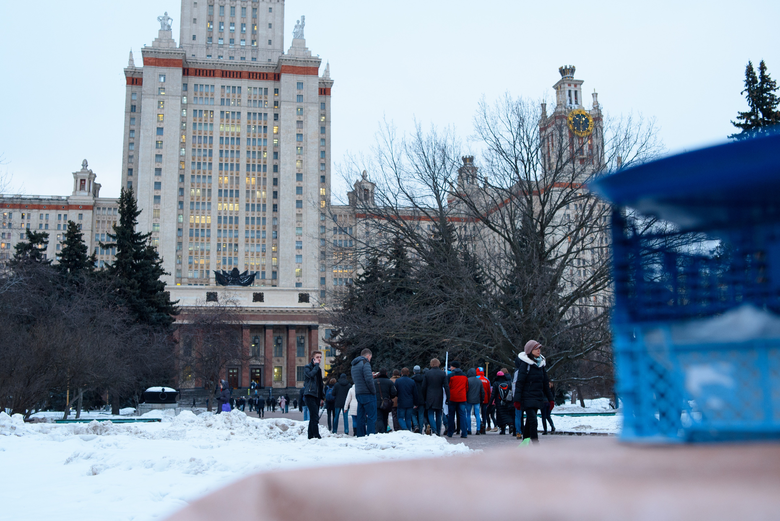 Maslenitsa celebration at Lomonosov Moscow State University. Commercial photographer | Anton Ermakov