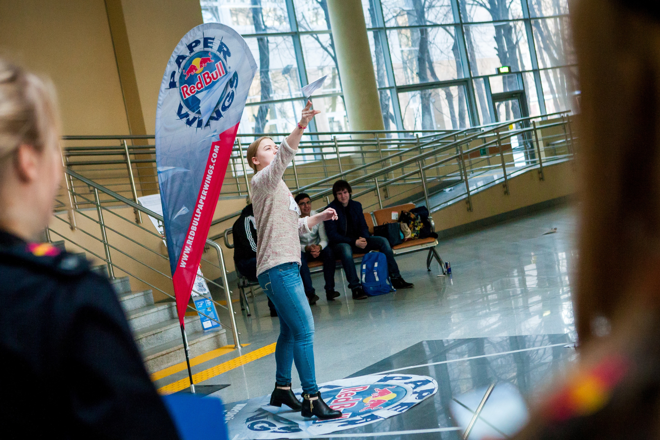 RedBull paper wings. Commercial photographer | Anton Ermakov