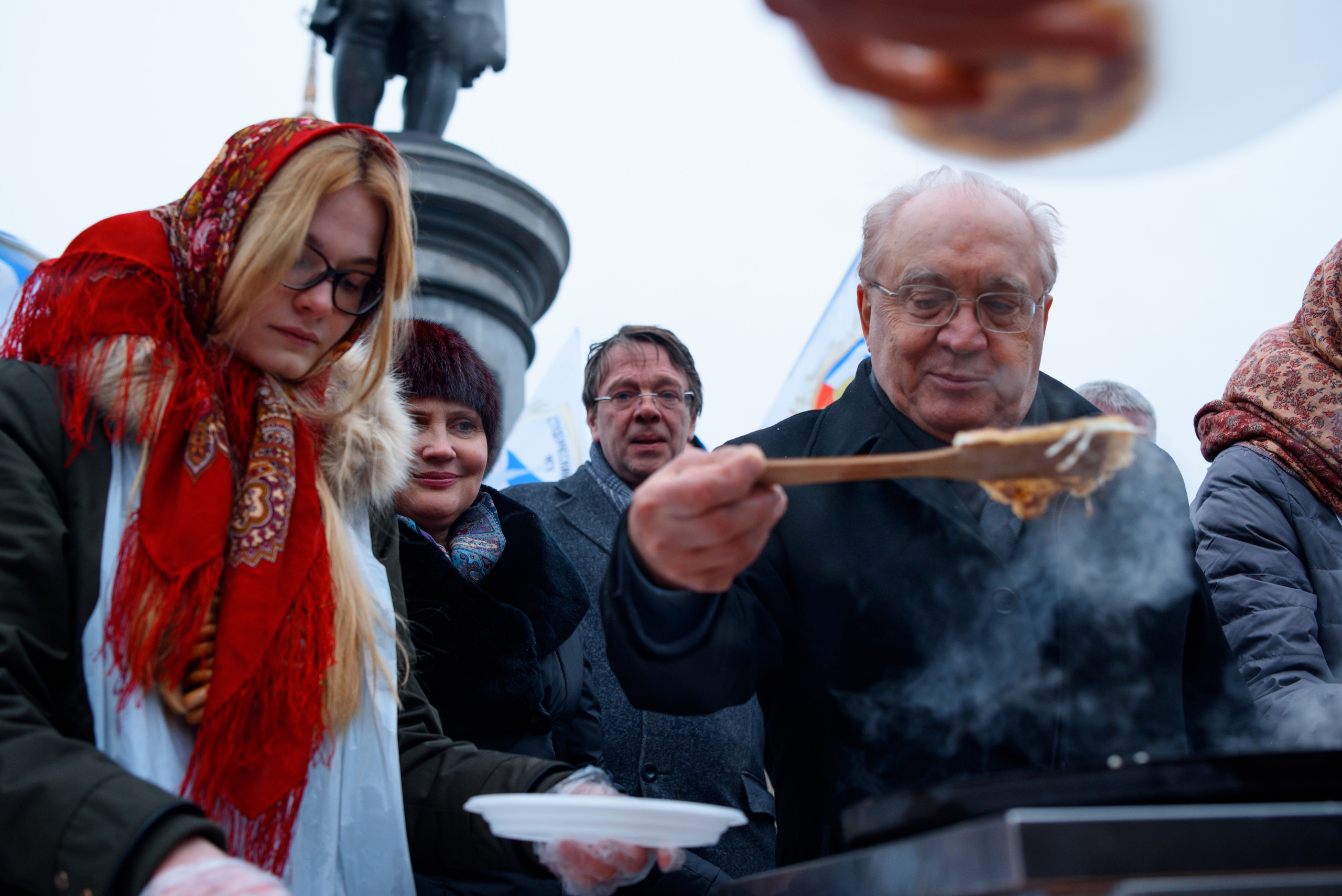 Maslenitsa celebration at Lomonosov Moscow State University. Commercial photographer | Anton Ermakov