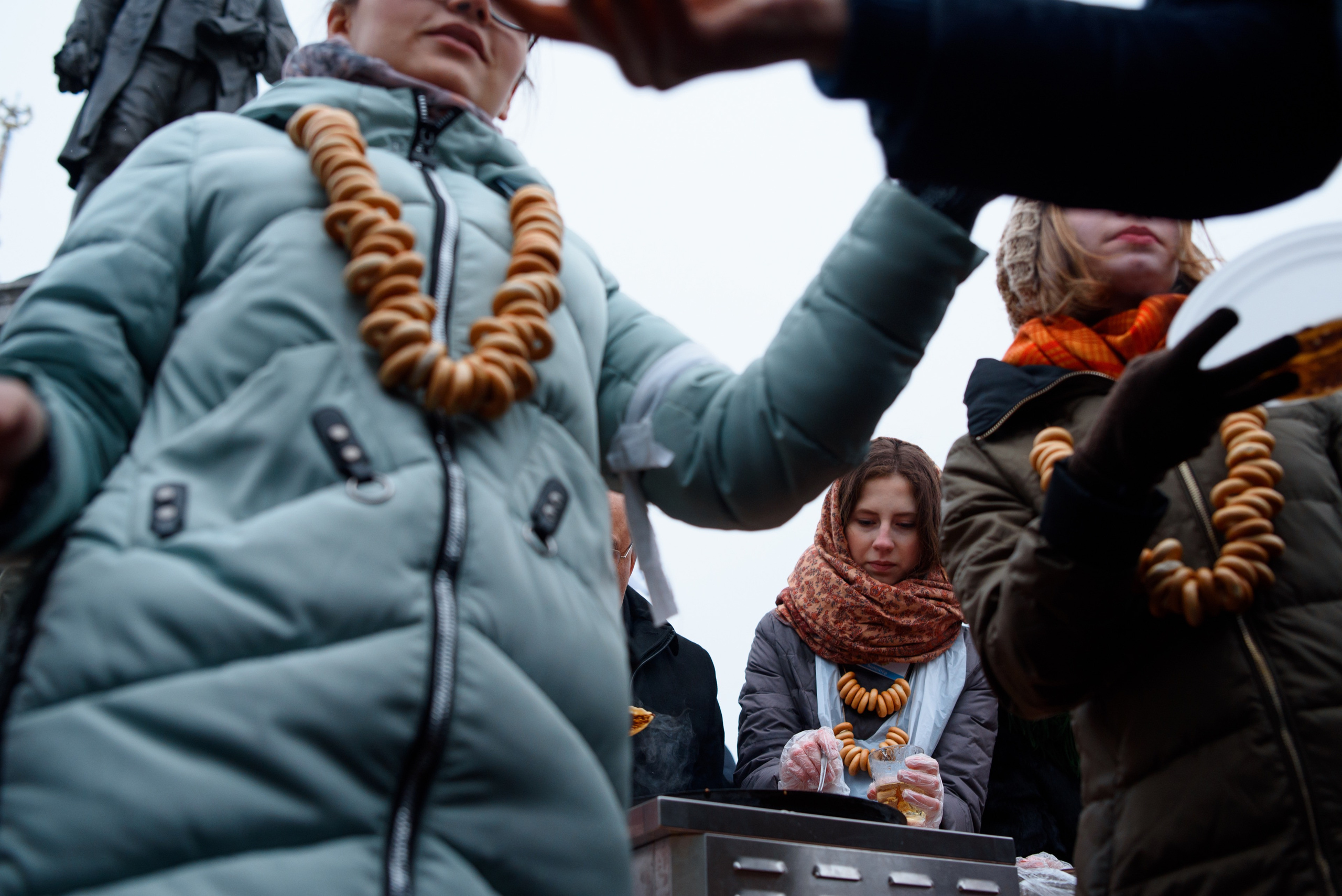 Maslenitsa celebration at Lomonosov Moscow State University. Commercial photographer | Anton Ermakov