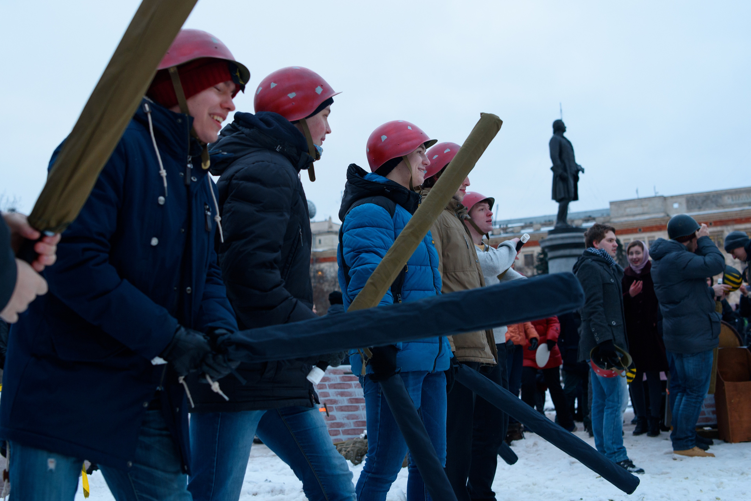 Maslenitsa celebration at Lomonosov Moscow State University. Commercial photographer | Anton Ermakov