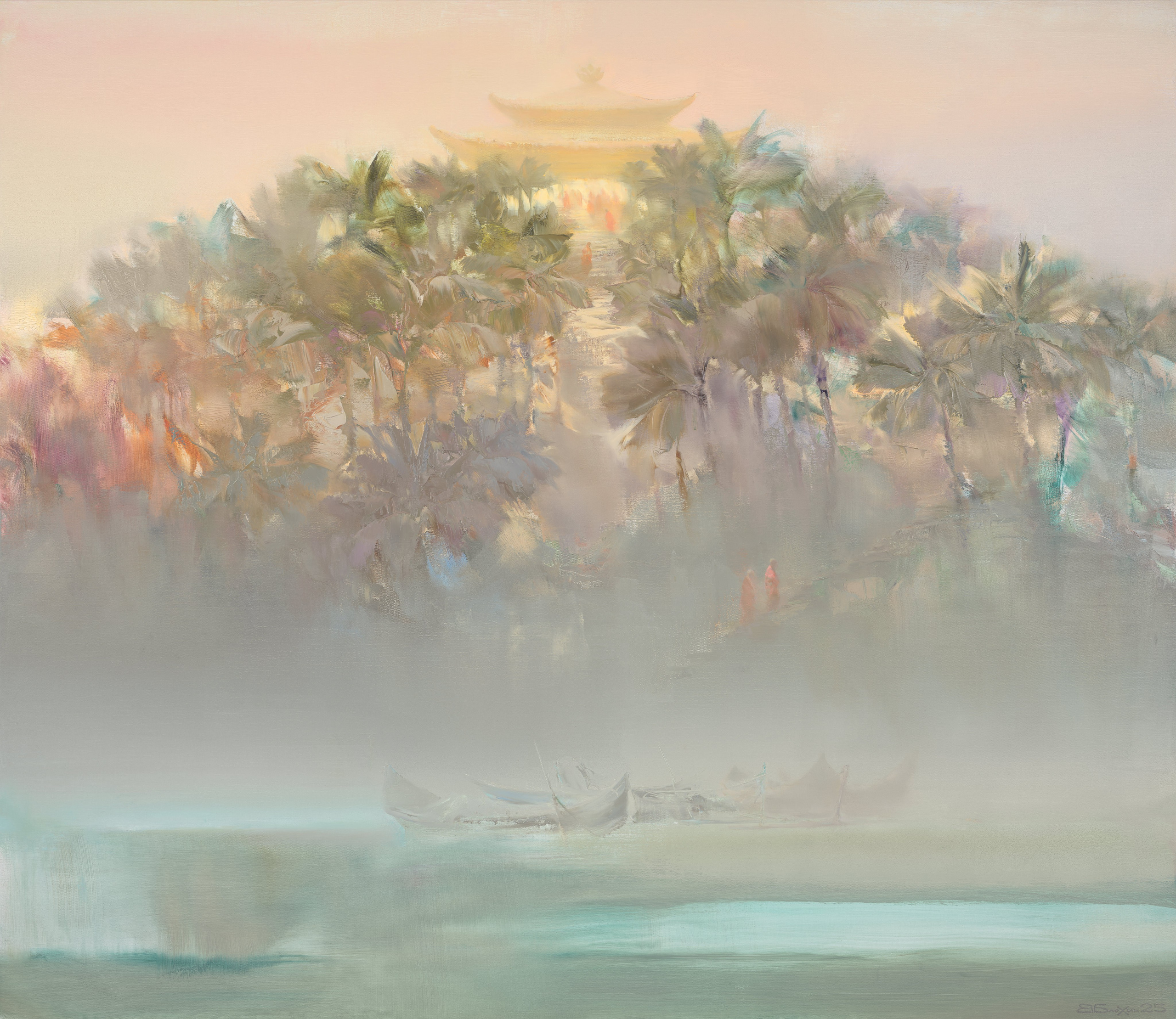 Числа Фибоначчи 144,5,1 (Валерий Блохин, художник) - фотограф Сергей Денисенко