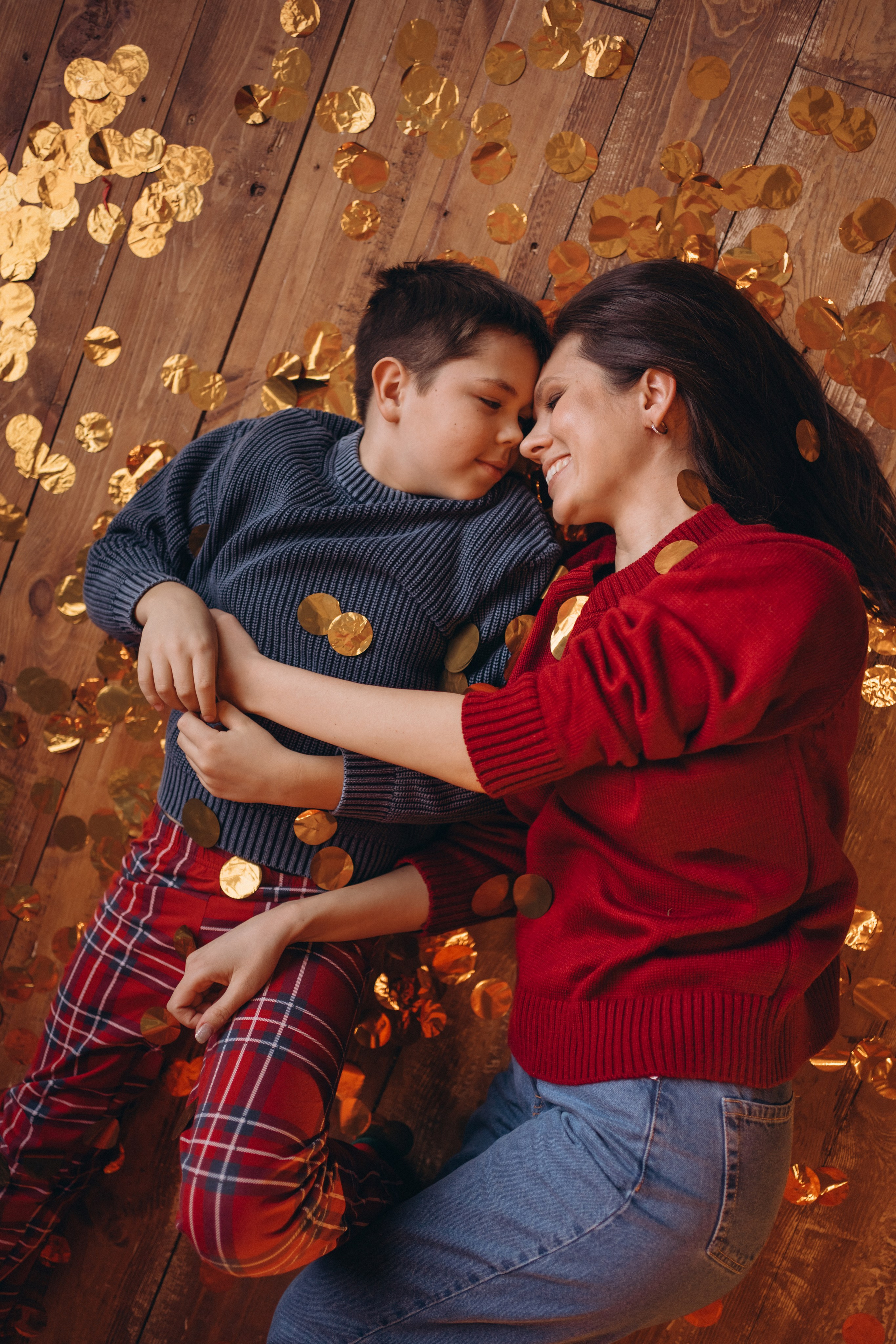 Новогодняя история. Семейный фотограф, фотосессия беременности в Новосибирске Кристина Киб