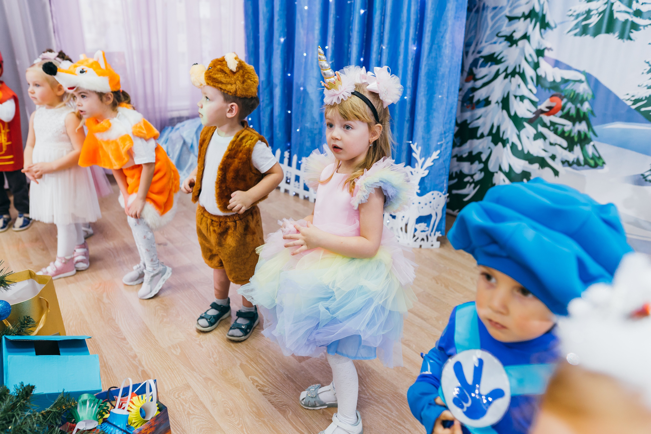 Новогодний утренник в детском саду. Профессиональный фотограф Геленджик, Новоросийск Виктория Цейс