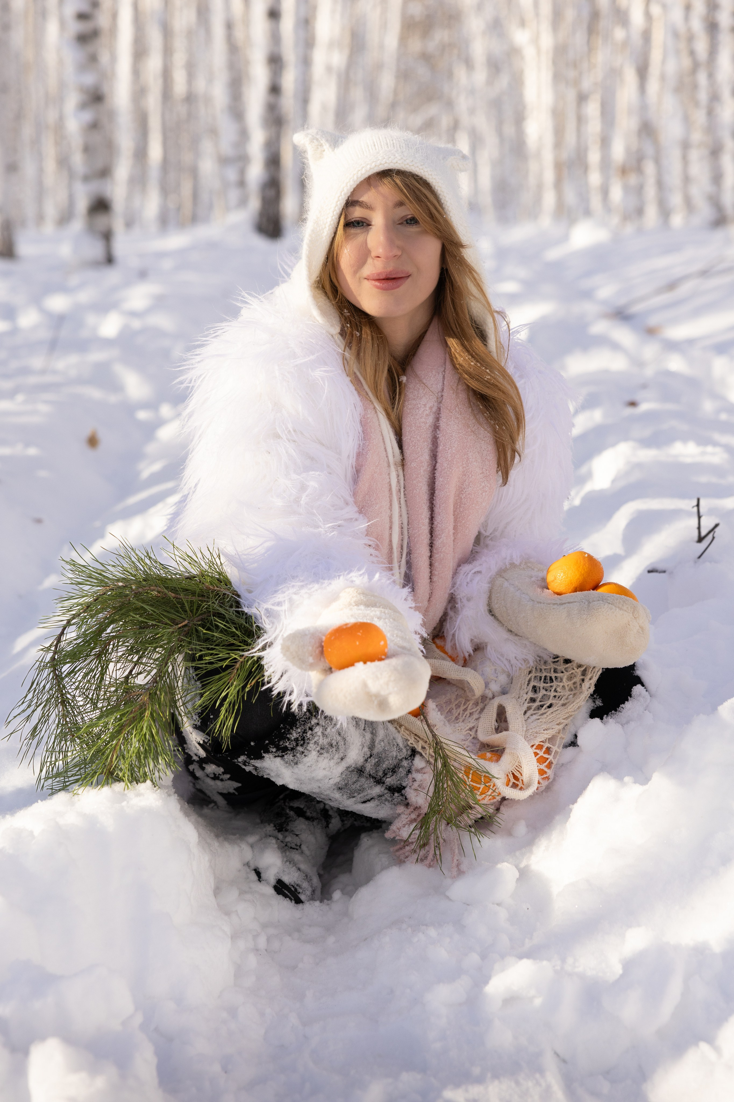 Зимние в лесу. Фотограф Новосибирск, Академгородок, Бердск — Айна