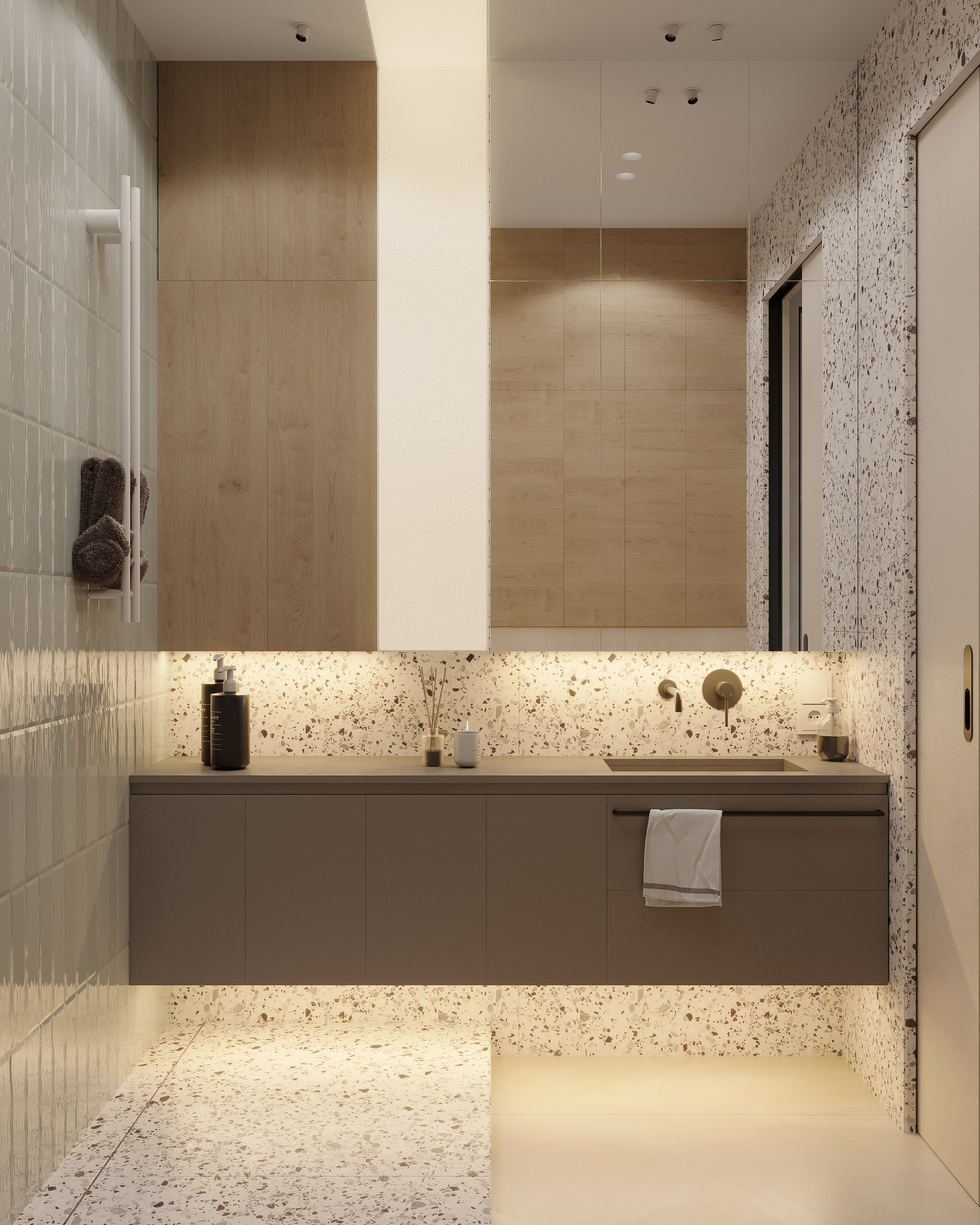 Квартира для LSD Bureau. 3D визуализация интерьера и архитектурной среды