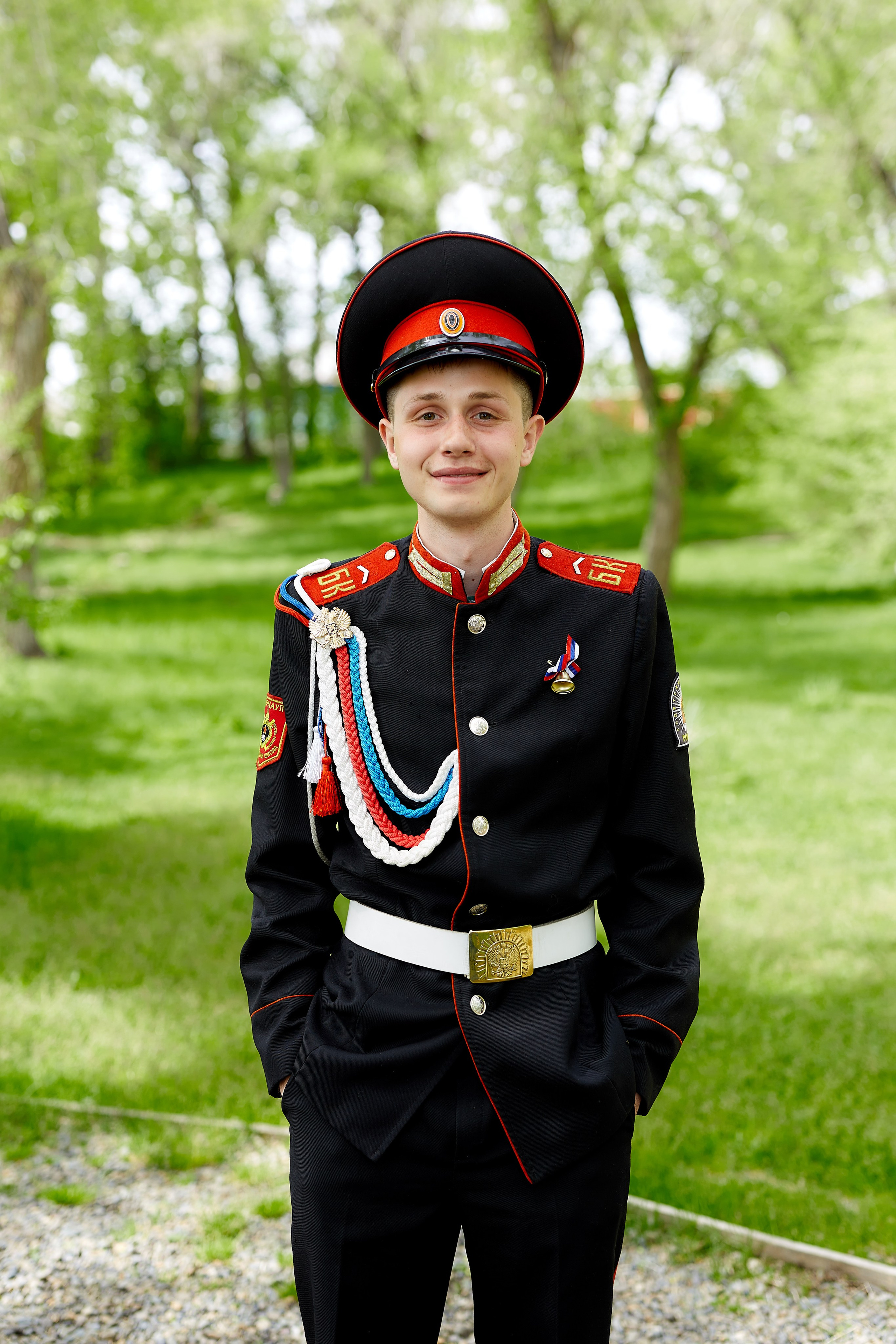 Кадеты последний звонок. Фотограф Вячеслав Фарунин