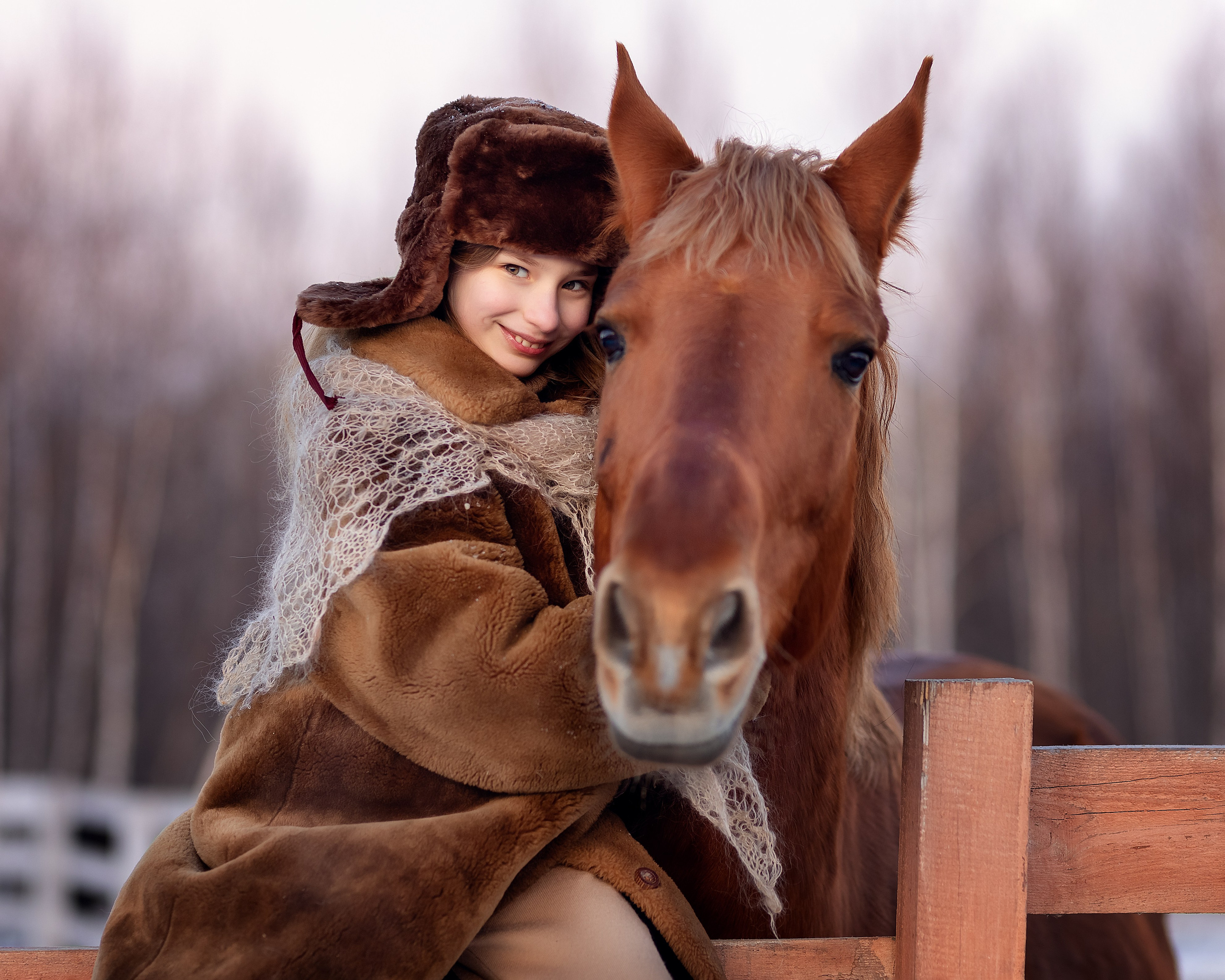 Настя и пони. Детский и семейный фотограф в Челябинске Мандрикова Светлана