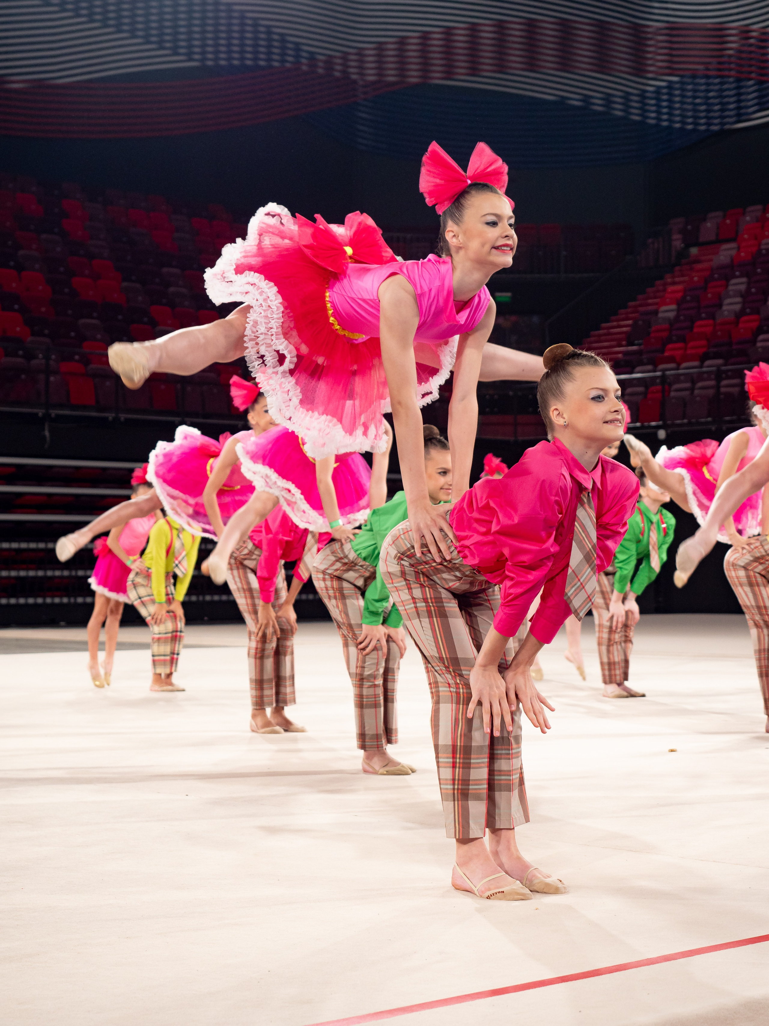 Гимнастрада во дворце гимнастики Винер. Алёна Орлова Портретный фотограф Москва