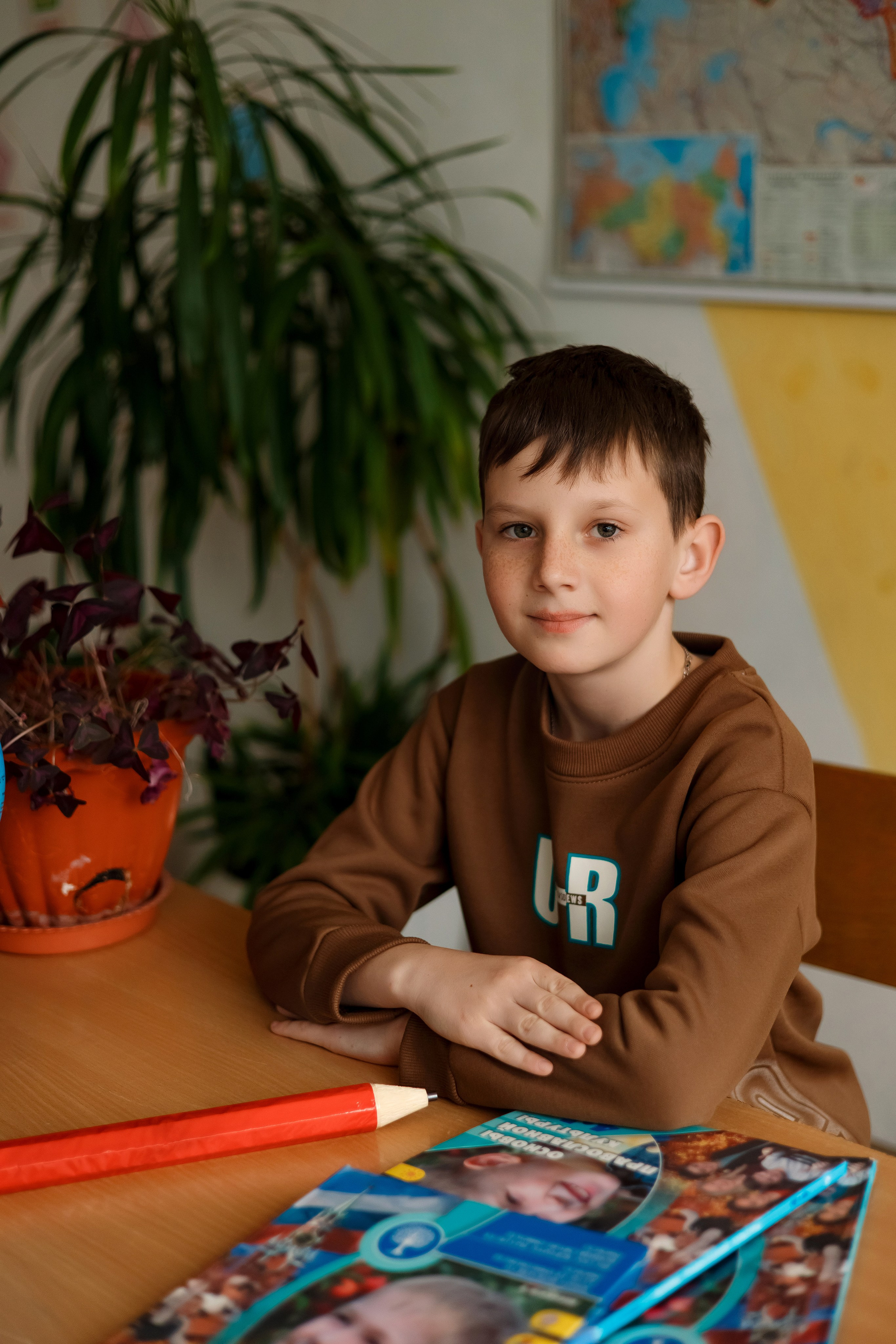 4 класс с. Барабаш. Фотограф Любовь Корниенко, Примоский край