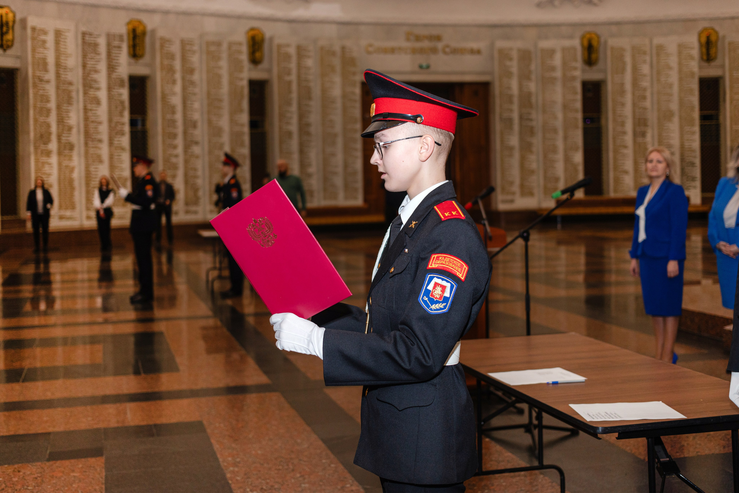 Валера — присяга. Фотограф Алина Гашникова