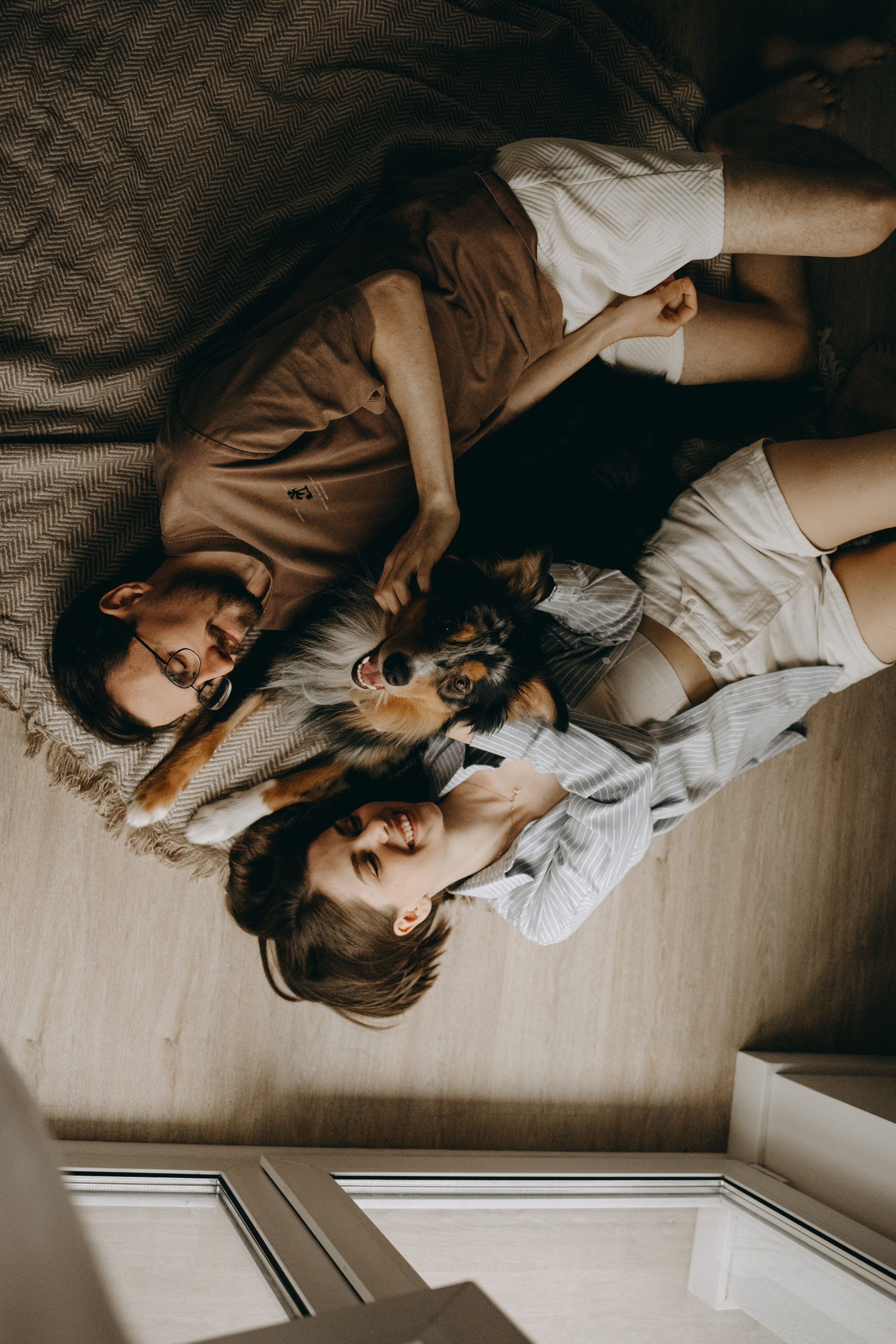 Настя, Никита и их Гром и Мяу. Фотограф — Анималист | Санкт-Петербург