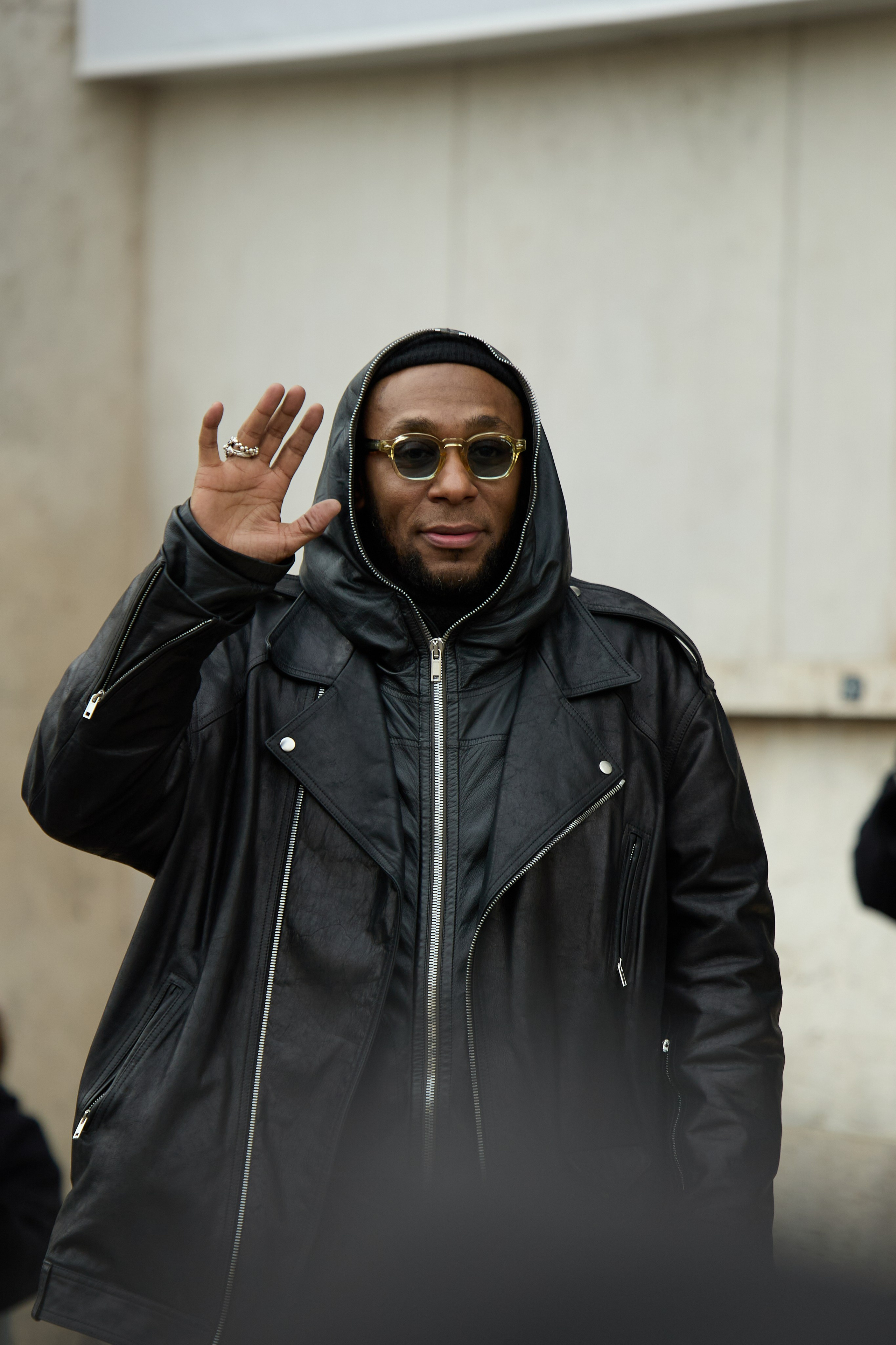 PFW MENSWEAR FALL/WINTER 25/26 RICK OWENS. Photographer in Milan Ivan Goncharov